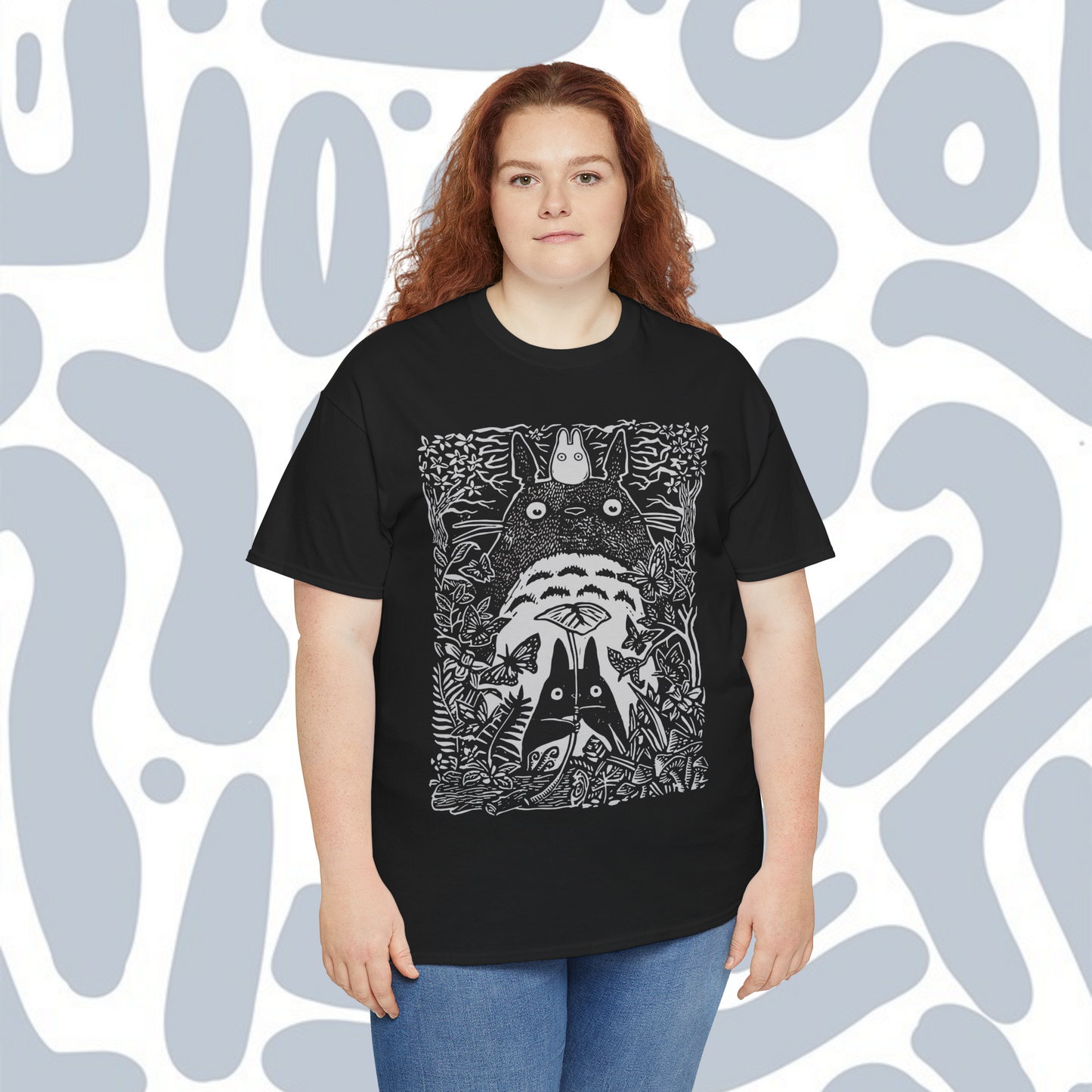 Totoro T-Shirt, Funny Unisex tee