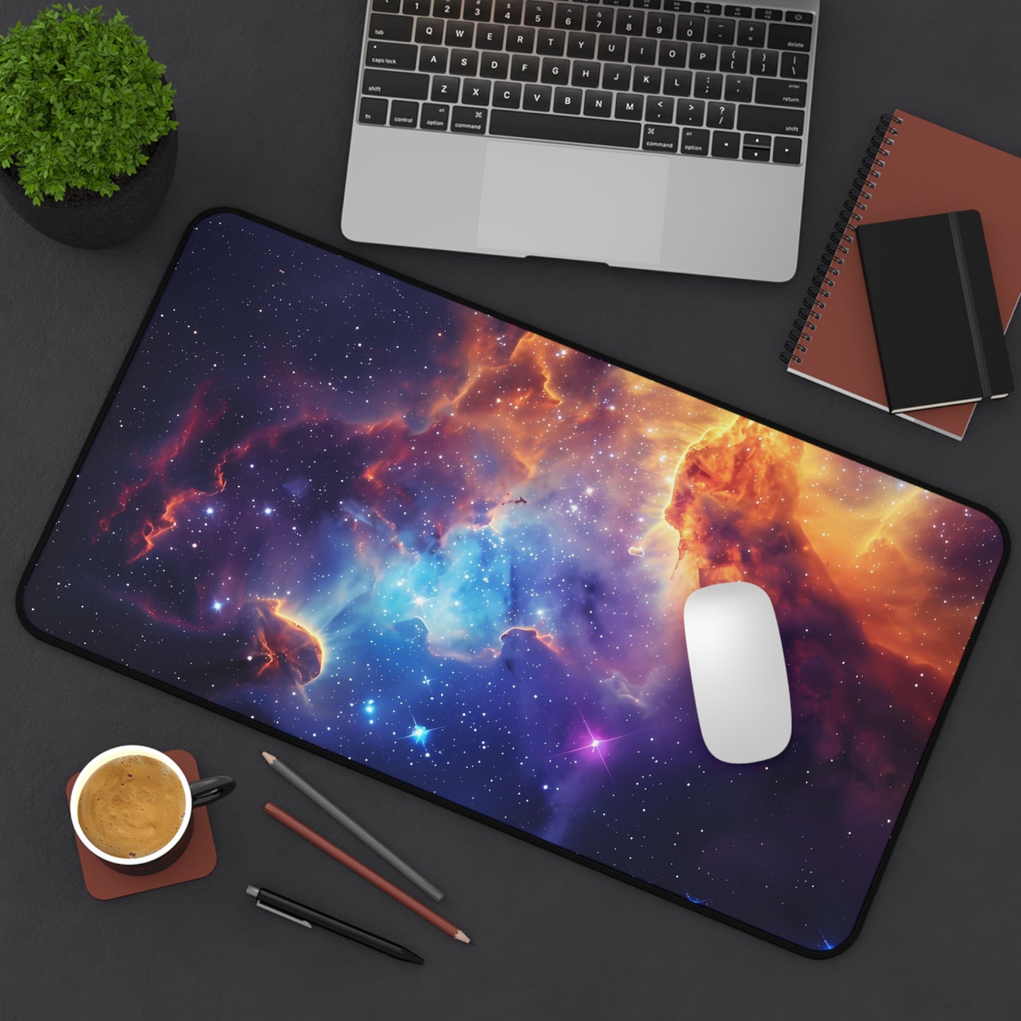 Galaxy Cosmic Desk Mat