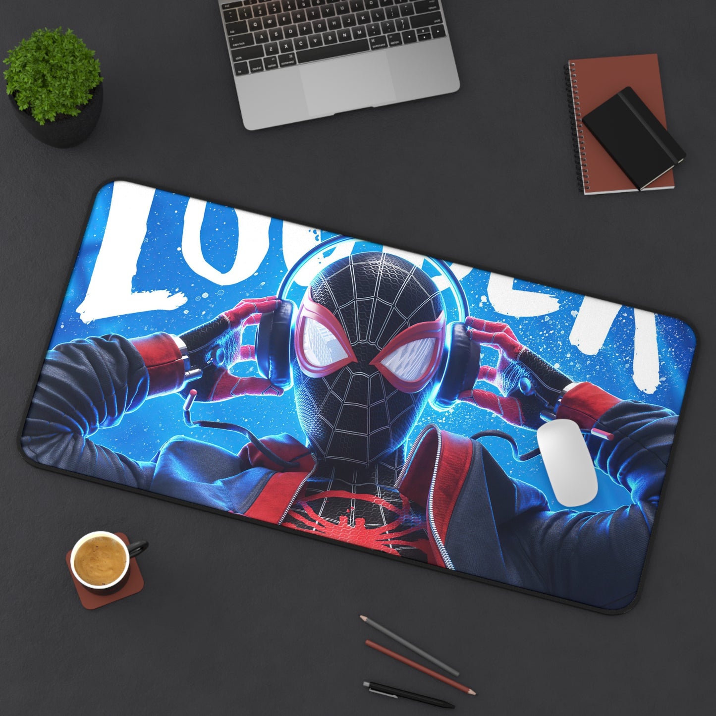 Spiderman Loader Desk Mat, Gaming keyboard mat, mousepad large