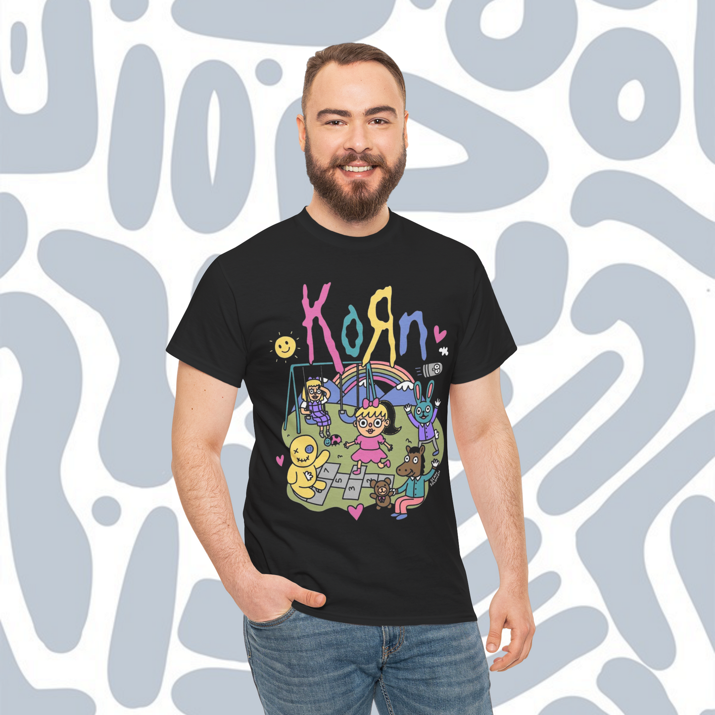Korn T-Shirt, Funny Unisex tee