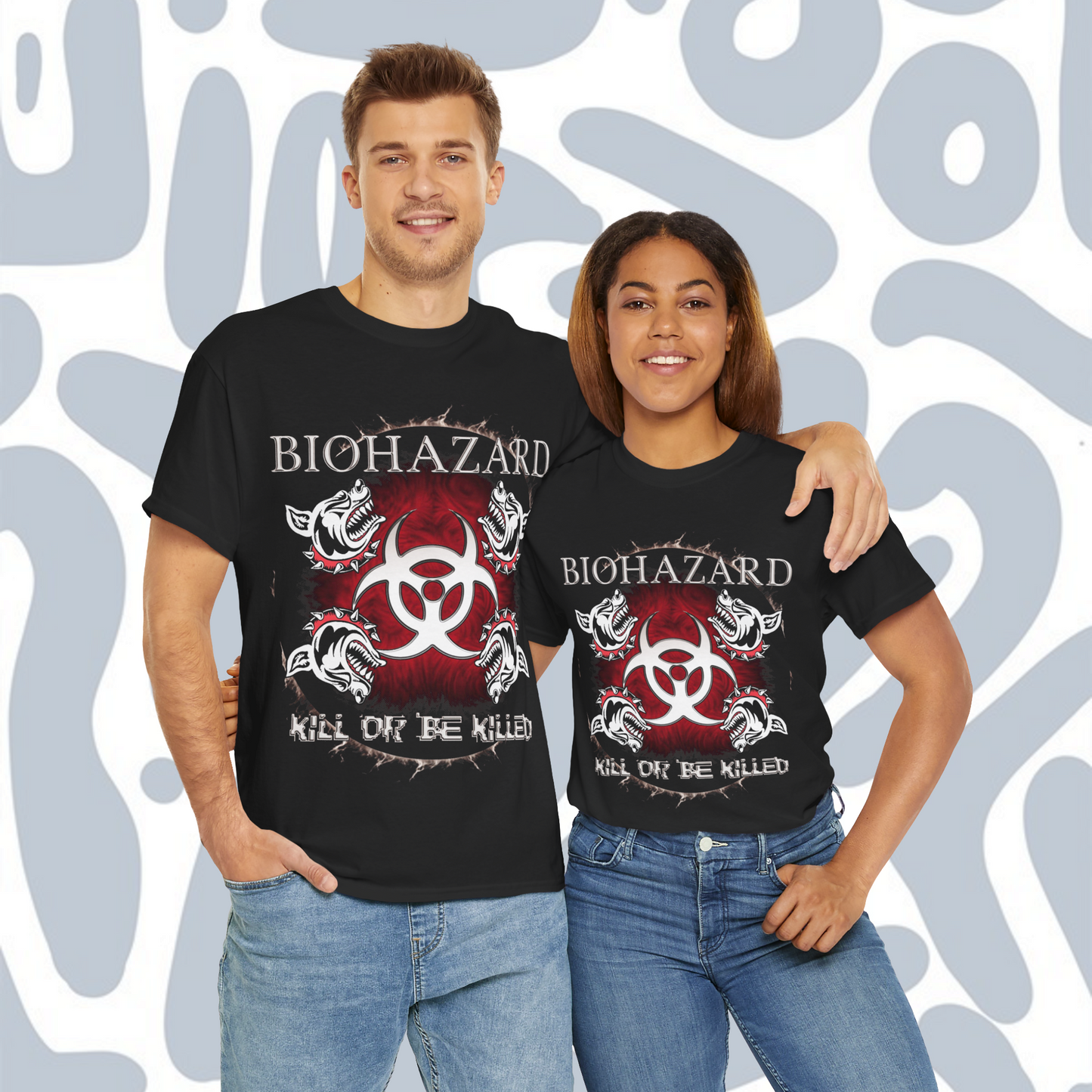 Biohazard T-Shirt, Metal Unisex tee