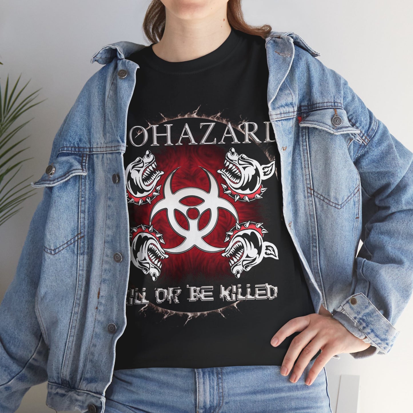 Biohazard T-Shirt, Metal Unisex tee
