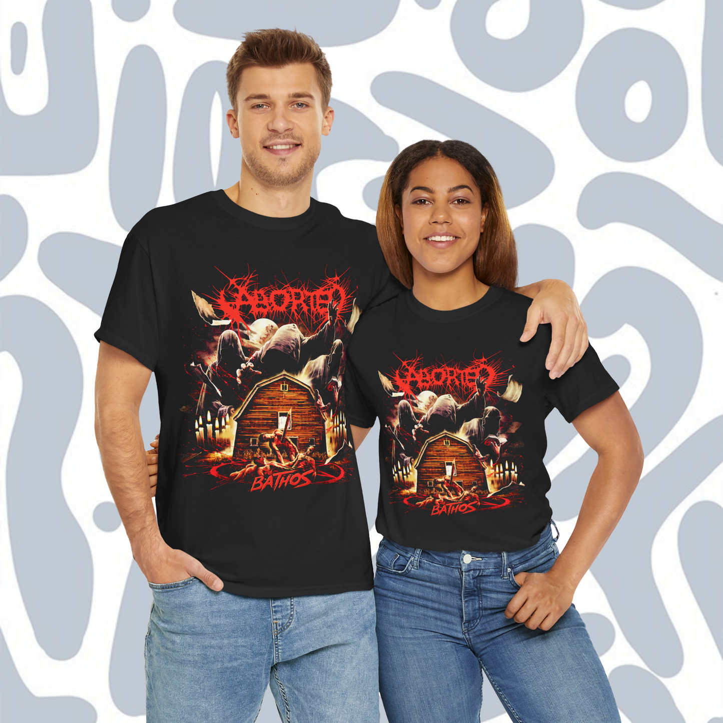 ABORTED 1 T-Shirt, Metal Unisex tee