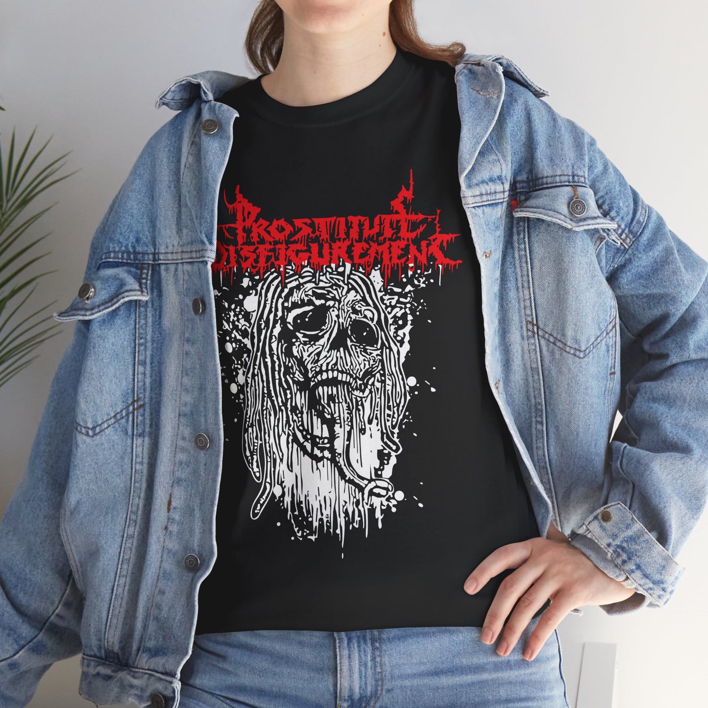 Prostitute Disfigurement T-Shirt, Metal Unisex tee