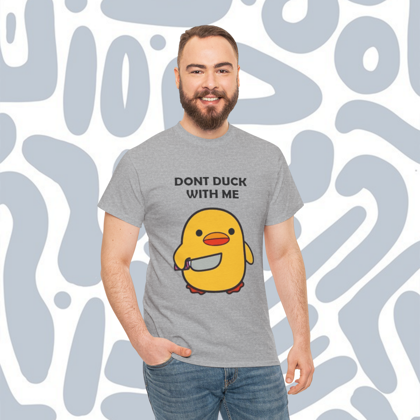 Dont duck with me T-Shirt, Funny Unisex tee