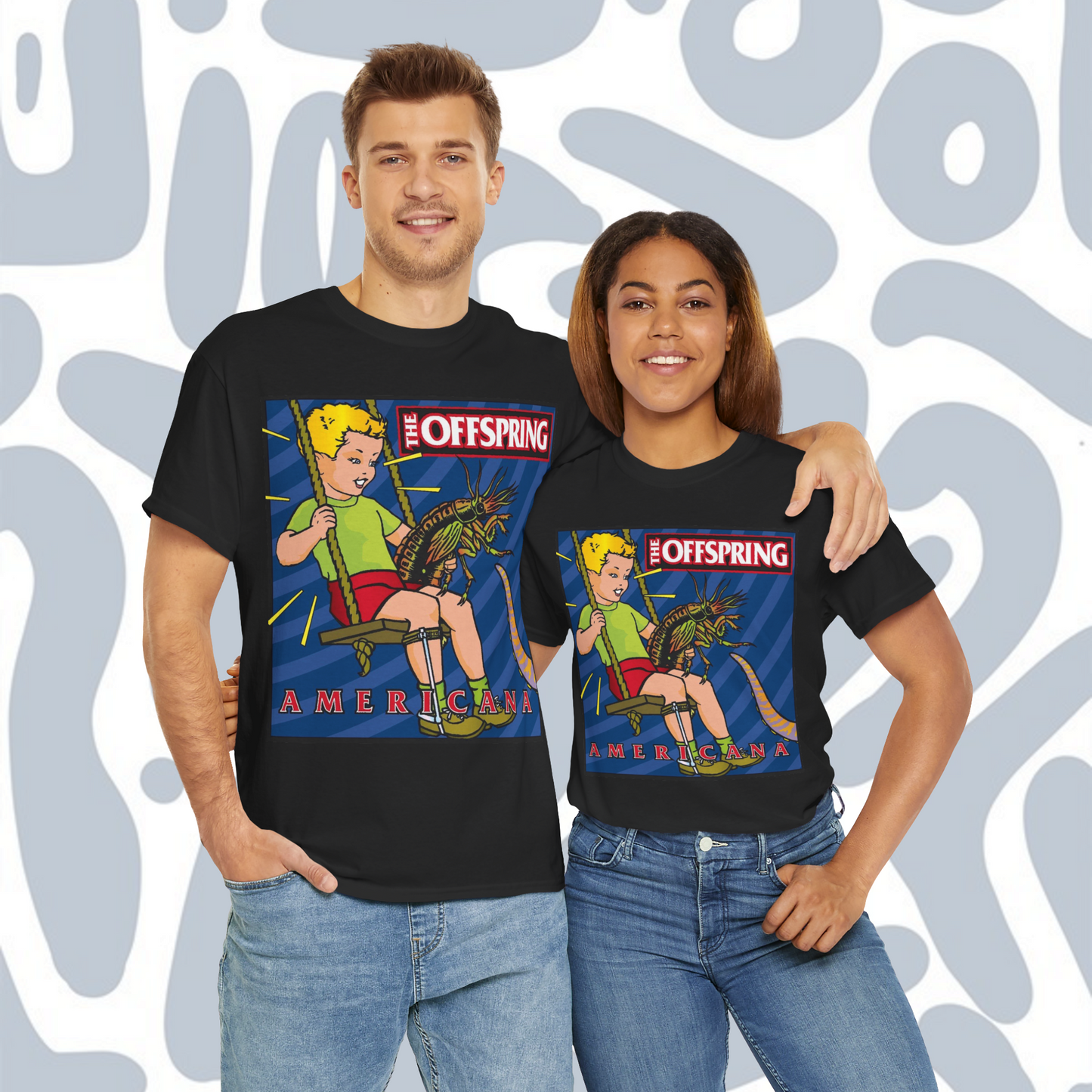 Offspring Americana T-Shirt, Unisex Metal Merch