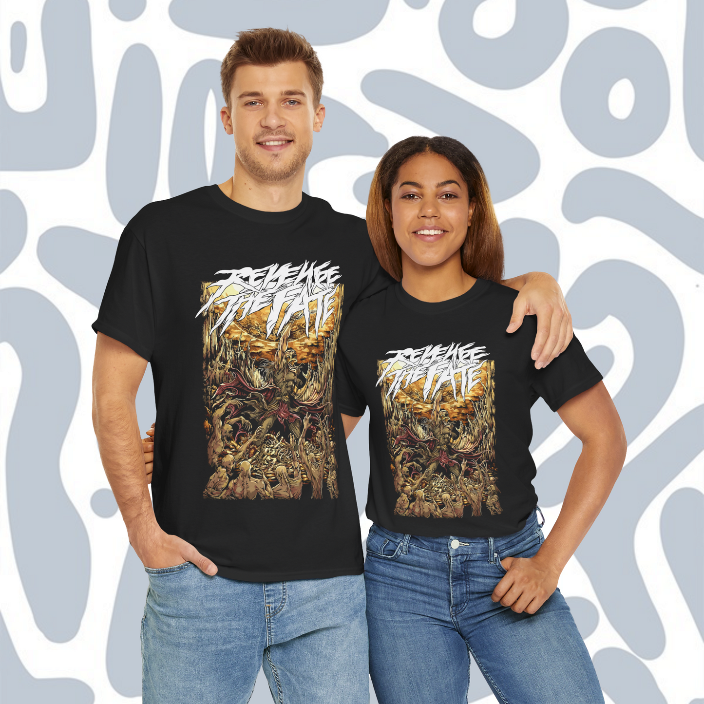 Revenge The Fate T-Shirt, Metal Unisex tee