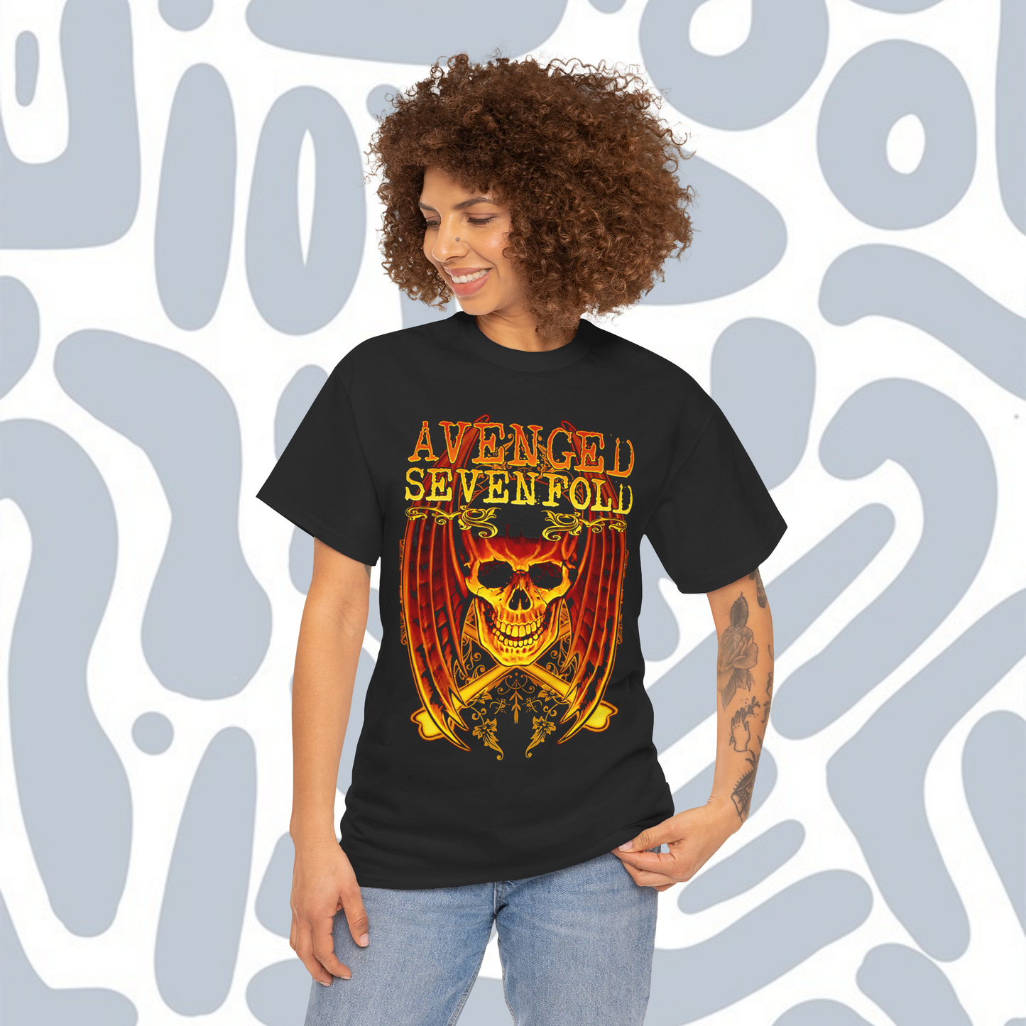 Avenged Sevenfold (Art 6) T-Shirt, Unisex Metal Merch