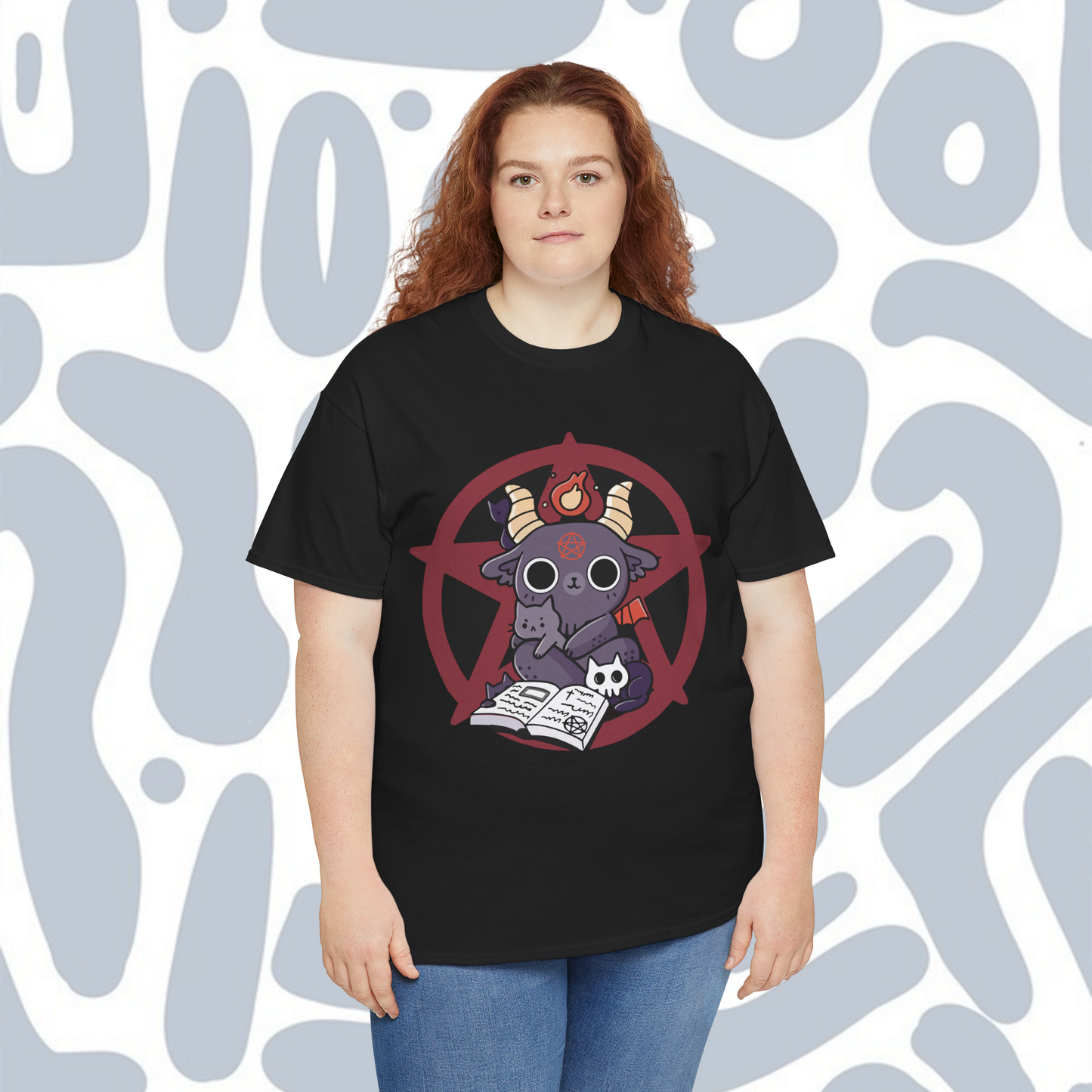 Demon cat T-Shirt, Funny Unisex tee