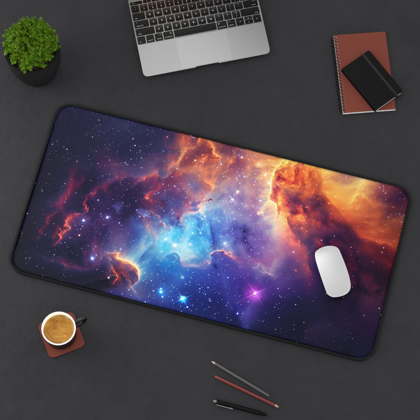 Galaxy Cosmic Desk Mat