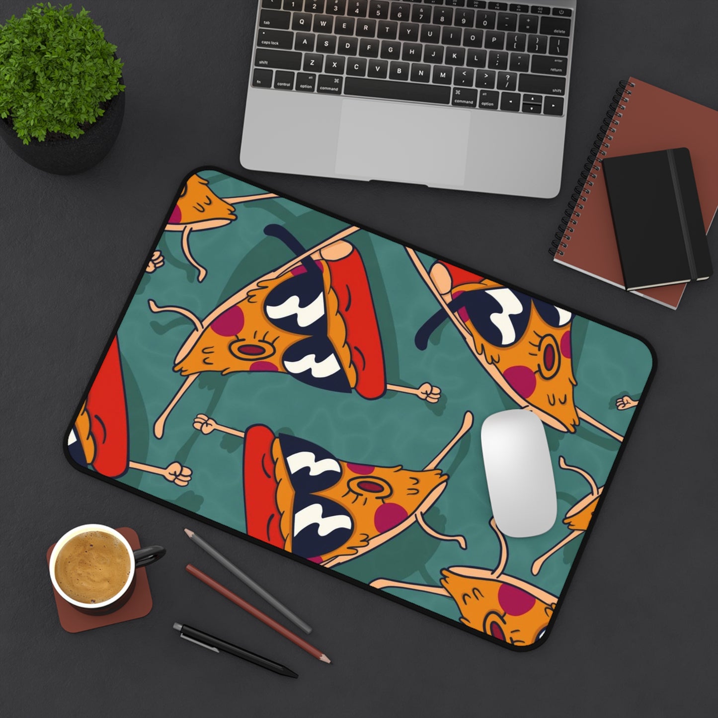 Cool Pizza Desk Mat