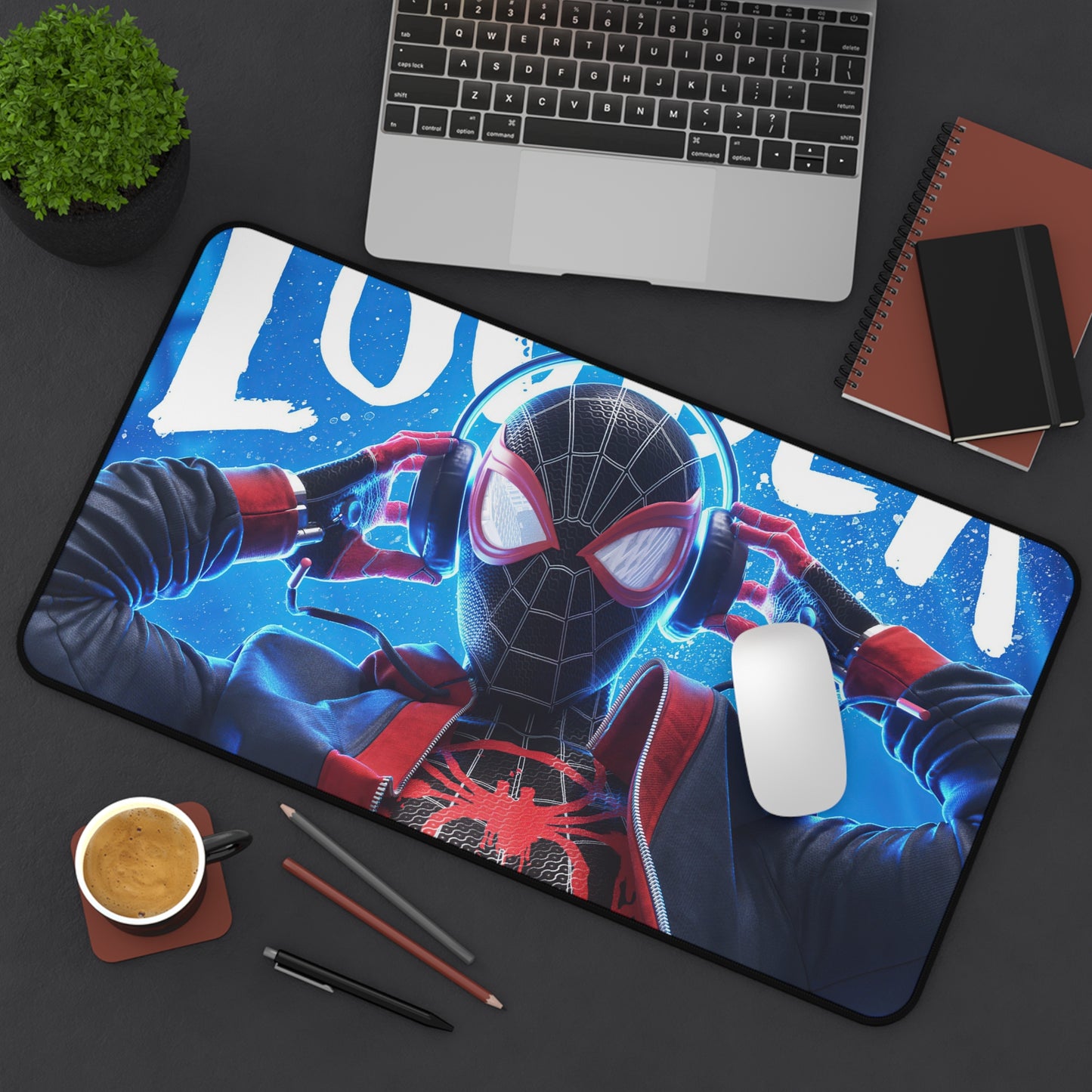 Spiderman Loader Desk Mat, Gaming keyboard mat, mousepad large