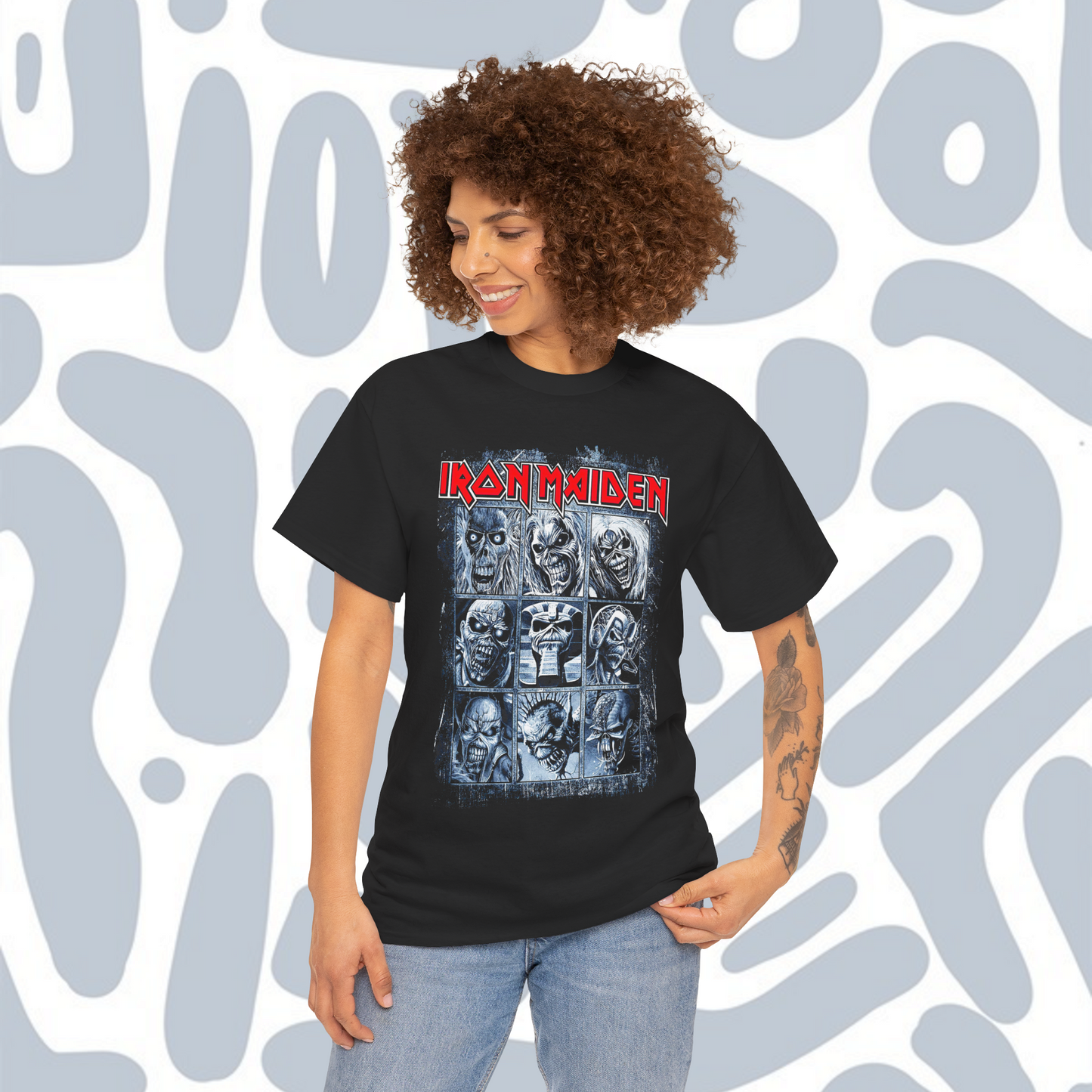 Iron Maiden 6 T-Shirt, Funny Unisex tee