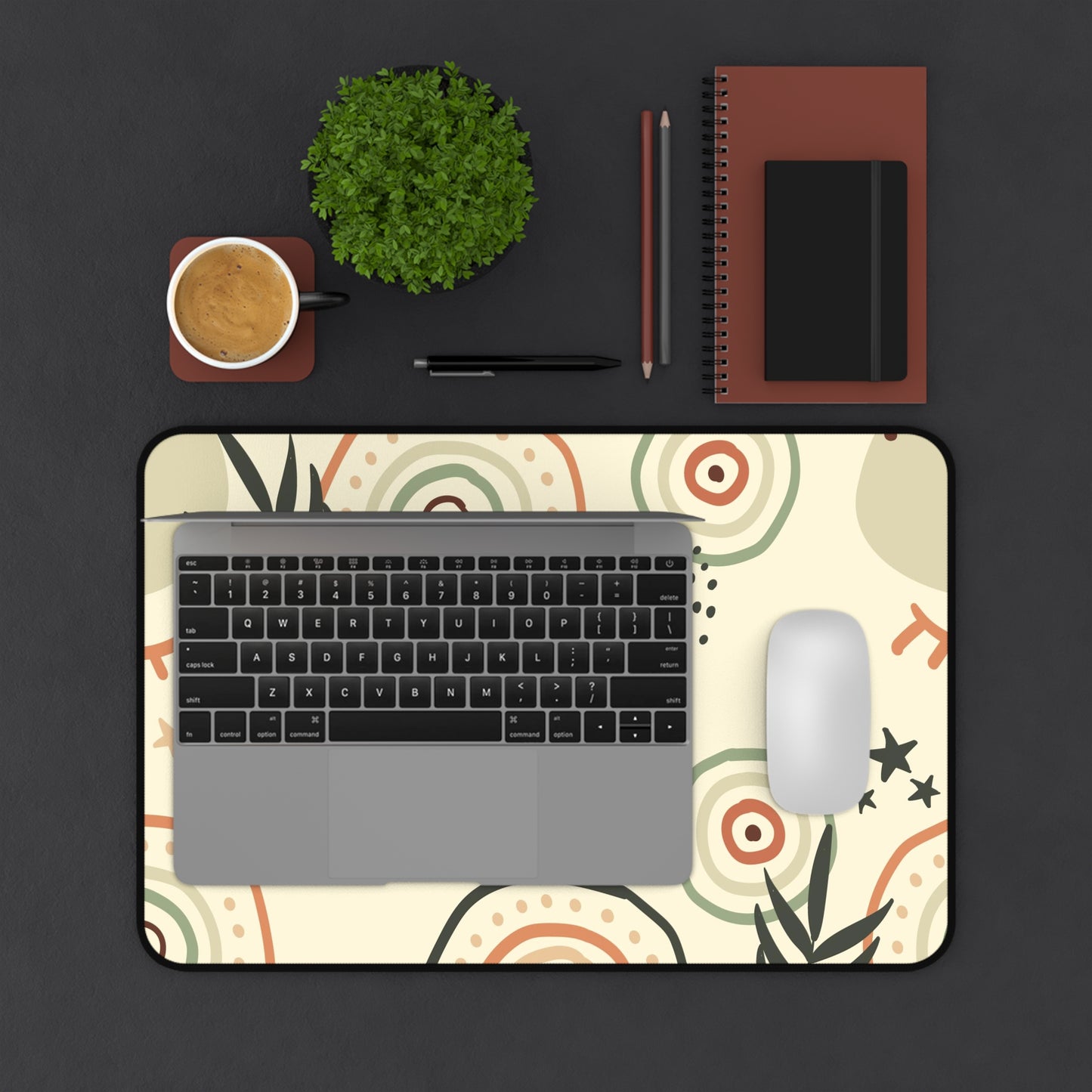 Boho Desk Mat, gaming mouse mat, mousepad large, XXL deskpad mouse pad