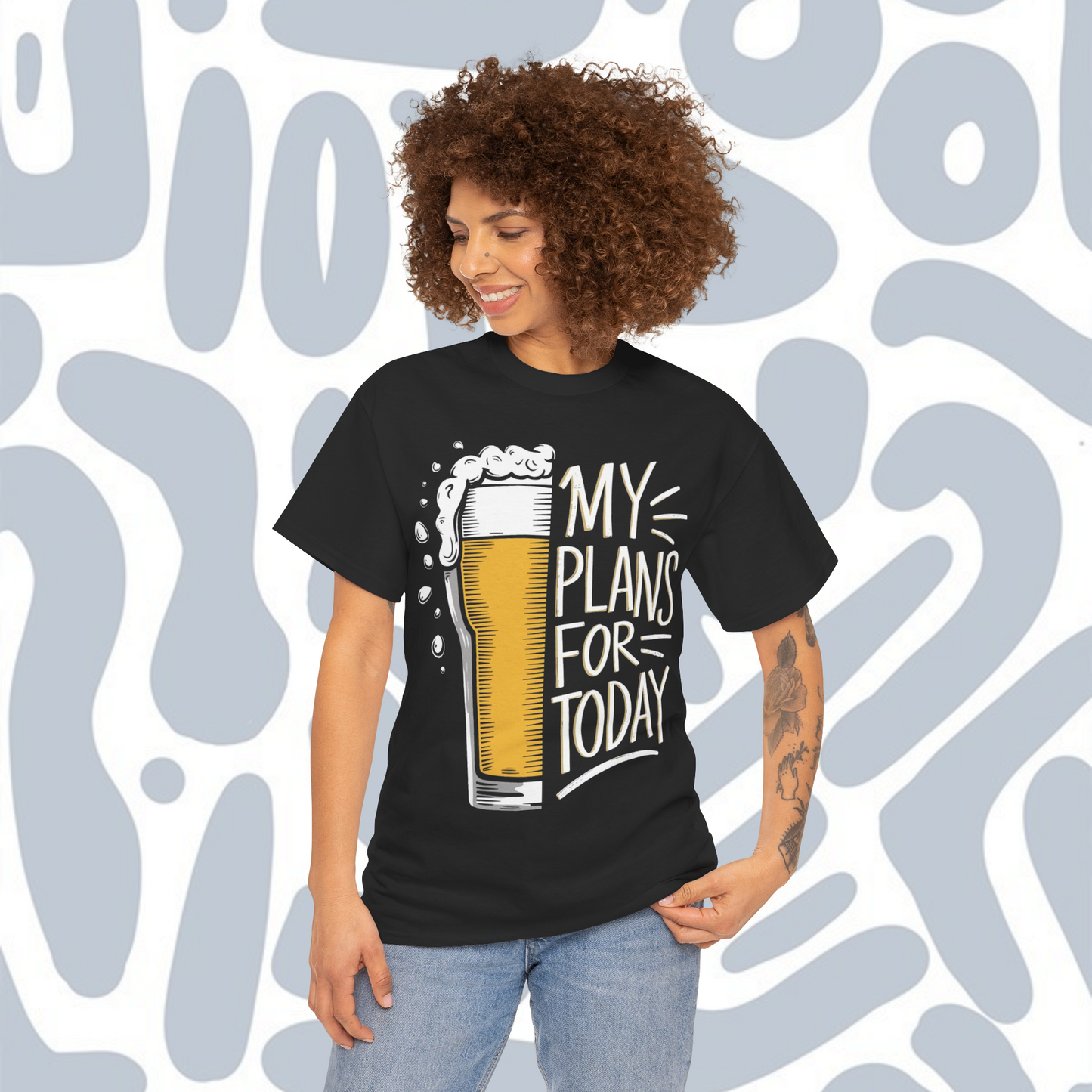 My plan for today T-Shirt, Funny Unisex tee
