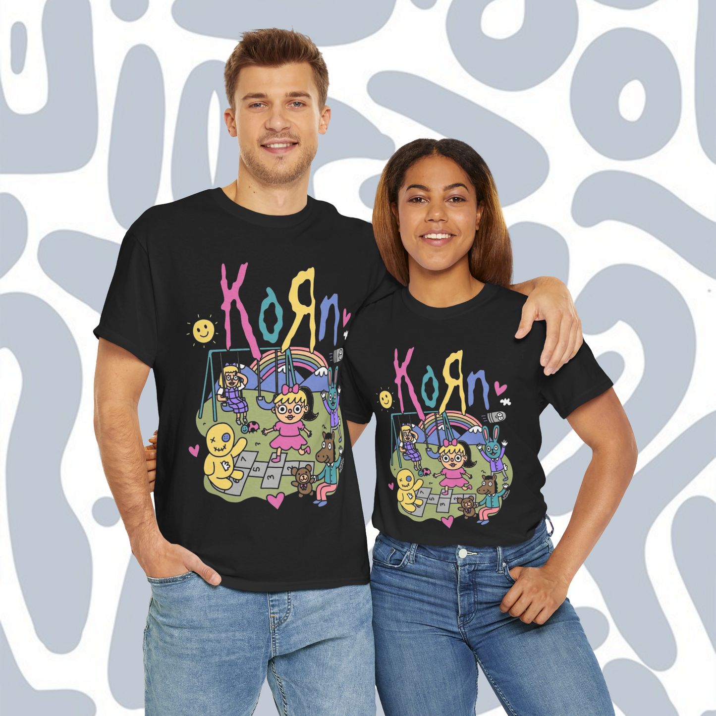 Korn T-Shirt, Funny Unisex tee