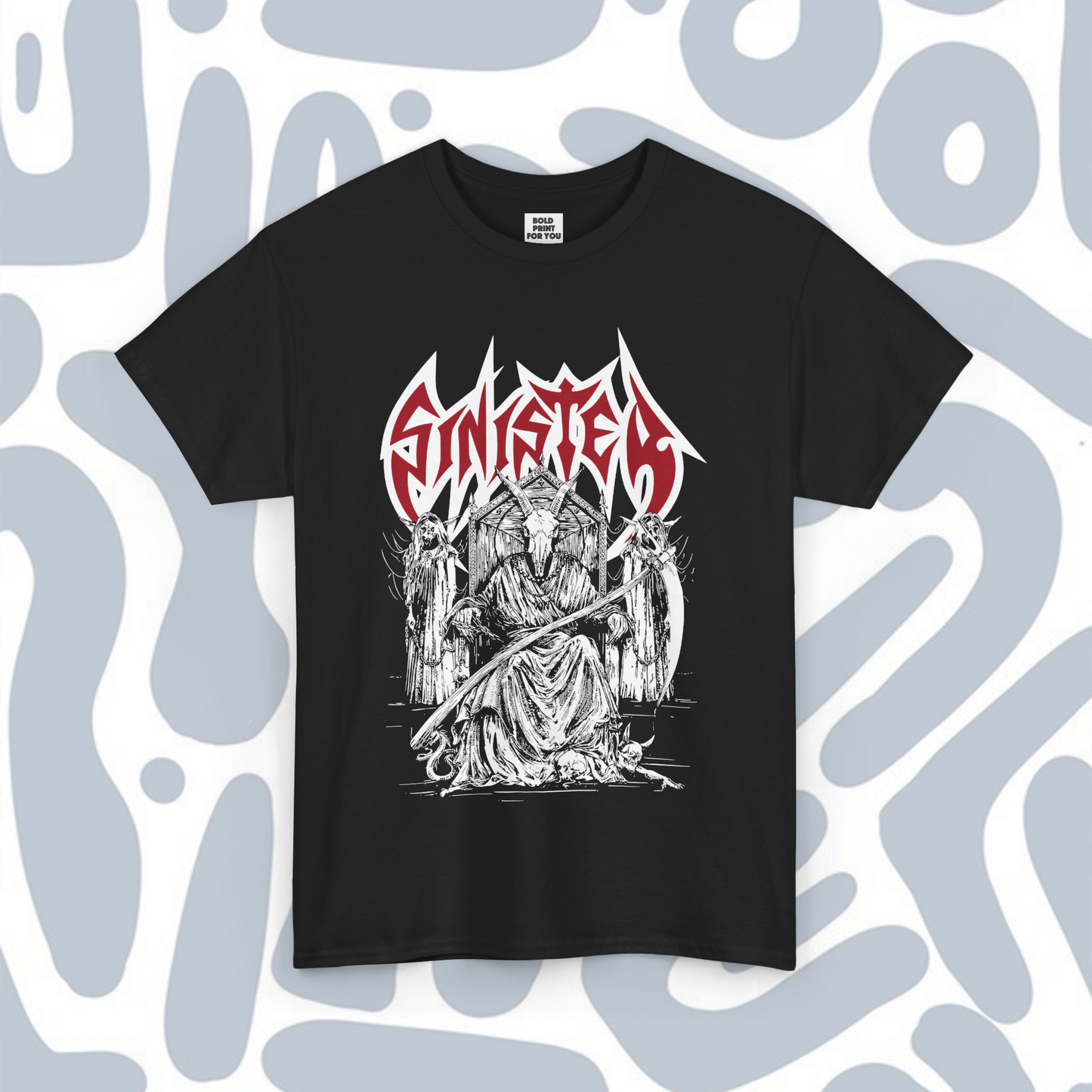 Sinister T-Shirt, Metal Unisex tee