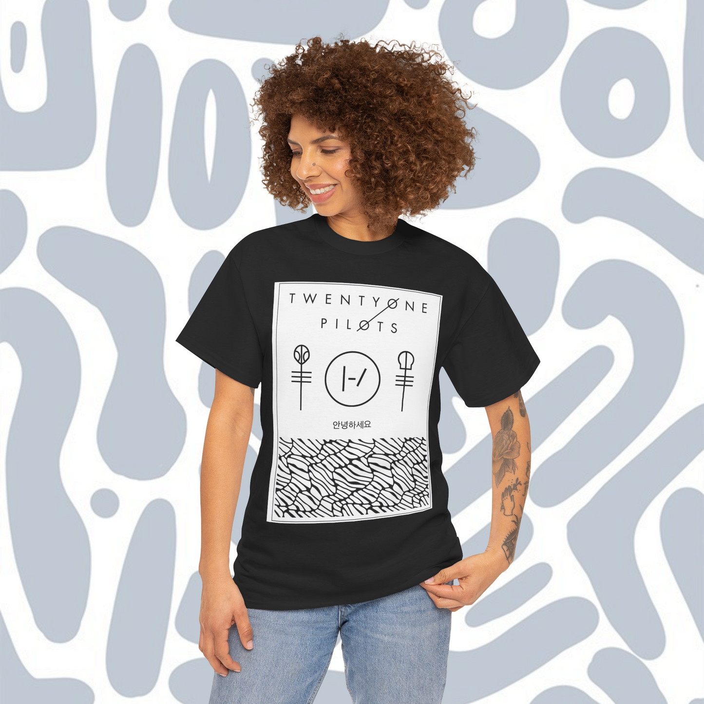 Twenty One Pilots (art 2) T-Shirt, Unisex Metal Merch