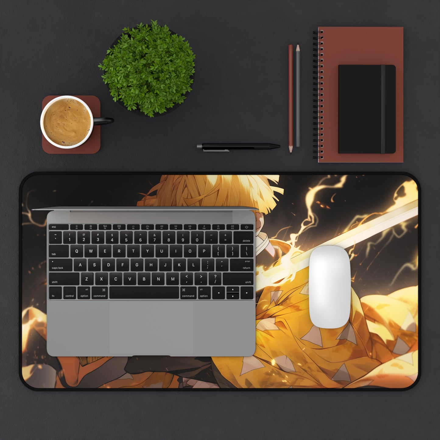 Anime Zenitsu Agatsuma Desk Mat