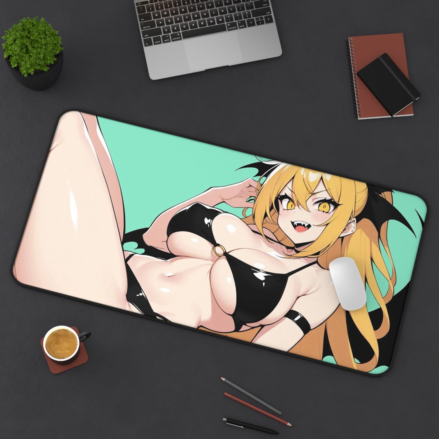 Anime Girl in Bikini 2 Desk Mat