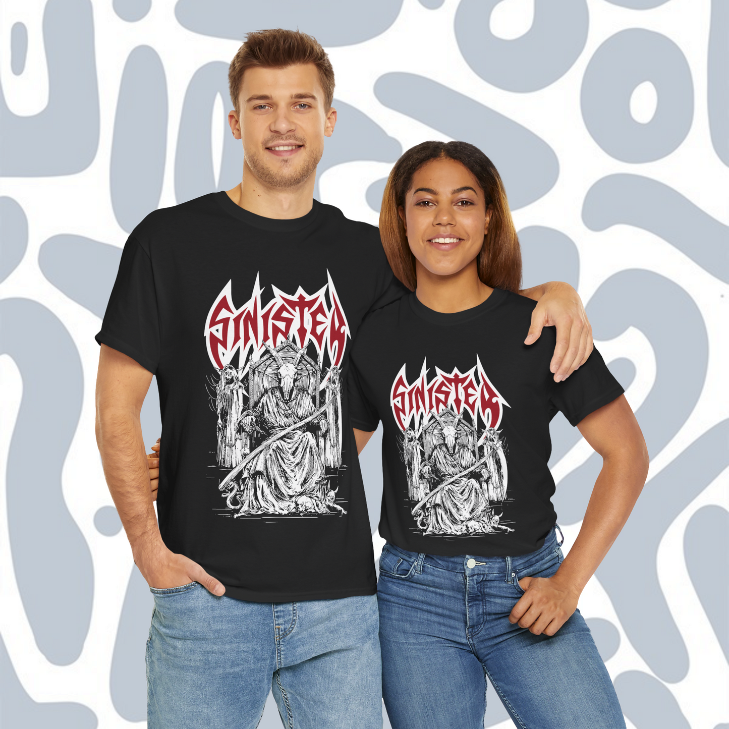 Sinister T-Shirt, Metal Unisex tee