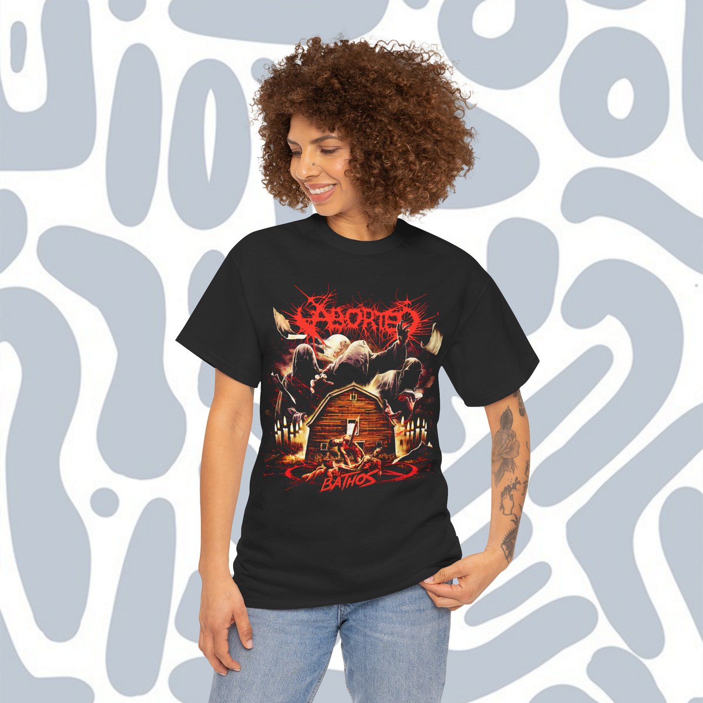 ABORTED 1 T-Shirt, Metal Unisex tee