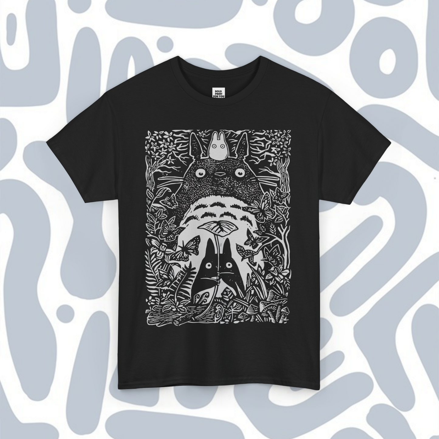 Totoro T-Shirt, Funny Unisex tee