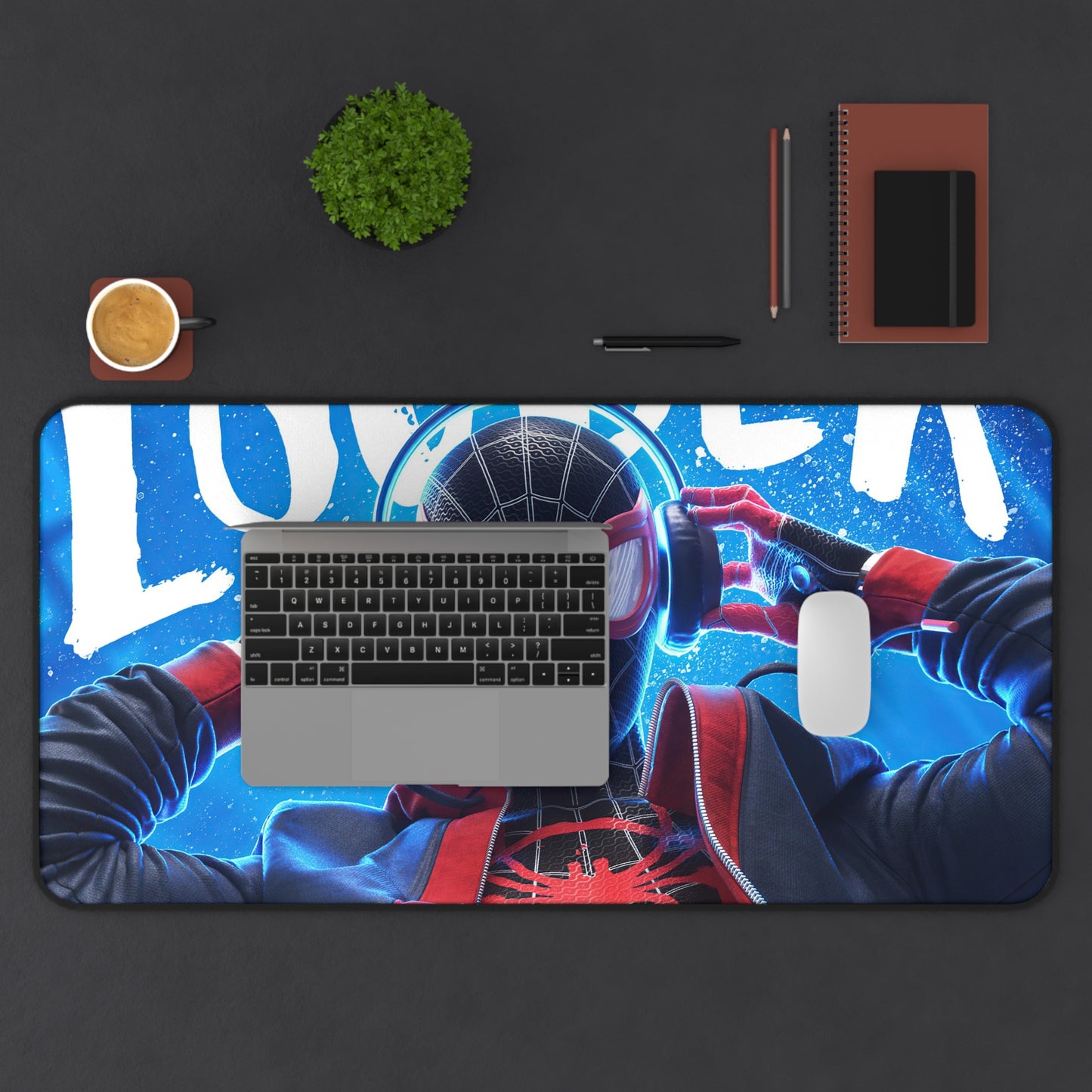Spiderman Loader Desk Mat, Gaming keyboard mat, mousepad large