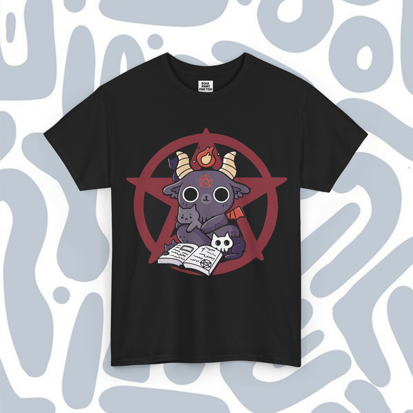 Demon cat T-Shirt, Funny Unisex tee