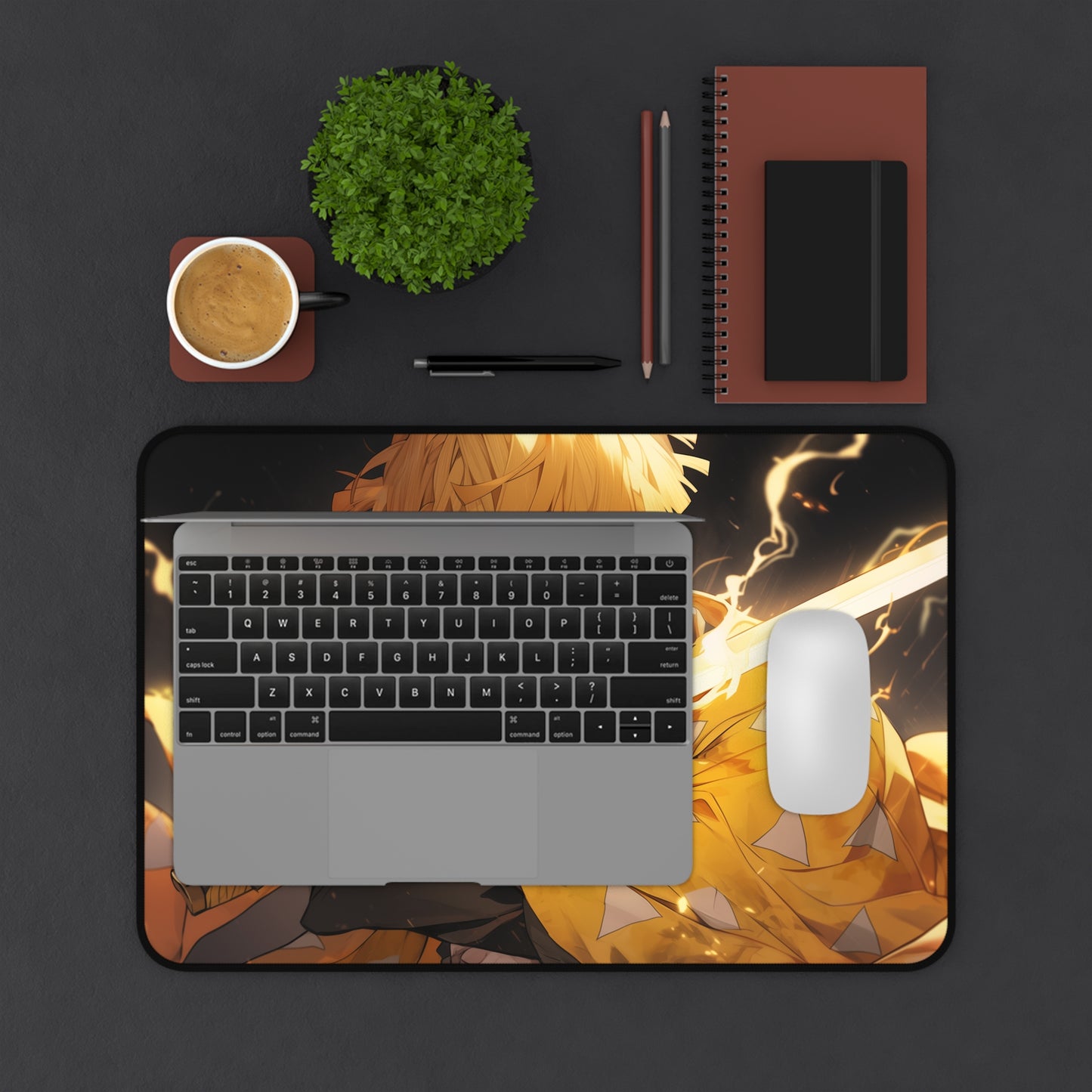 Anime Zenitsu Agatsuma Desk Mat
