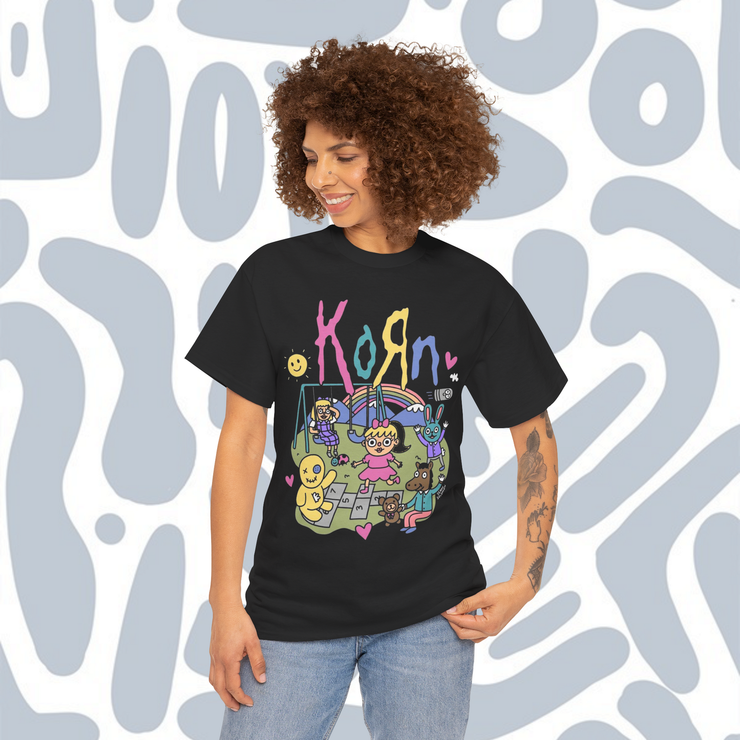 Korn T-Shirt, Funny Unisex tee