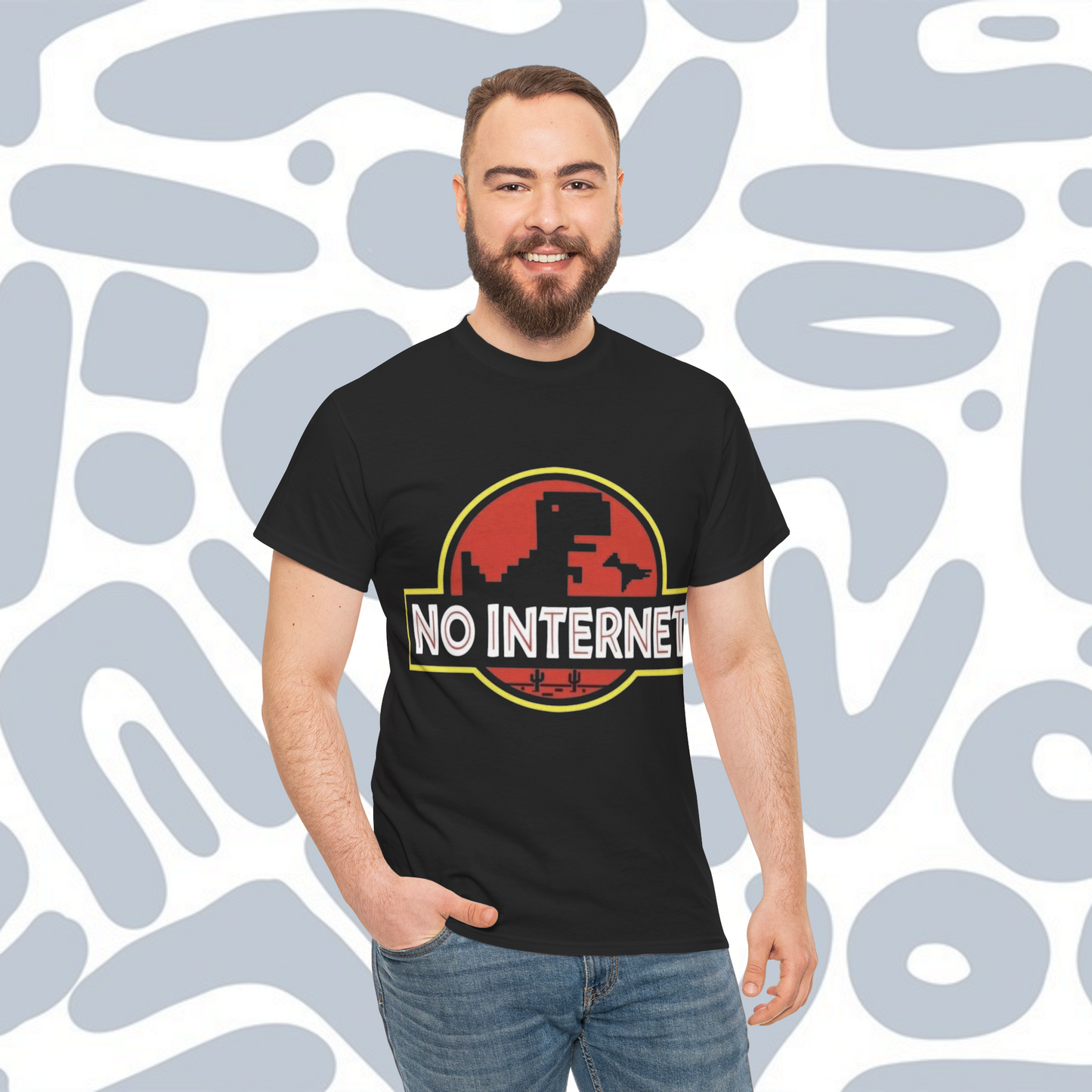 No Internet T-Shirt, Funny Unisex tee