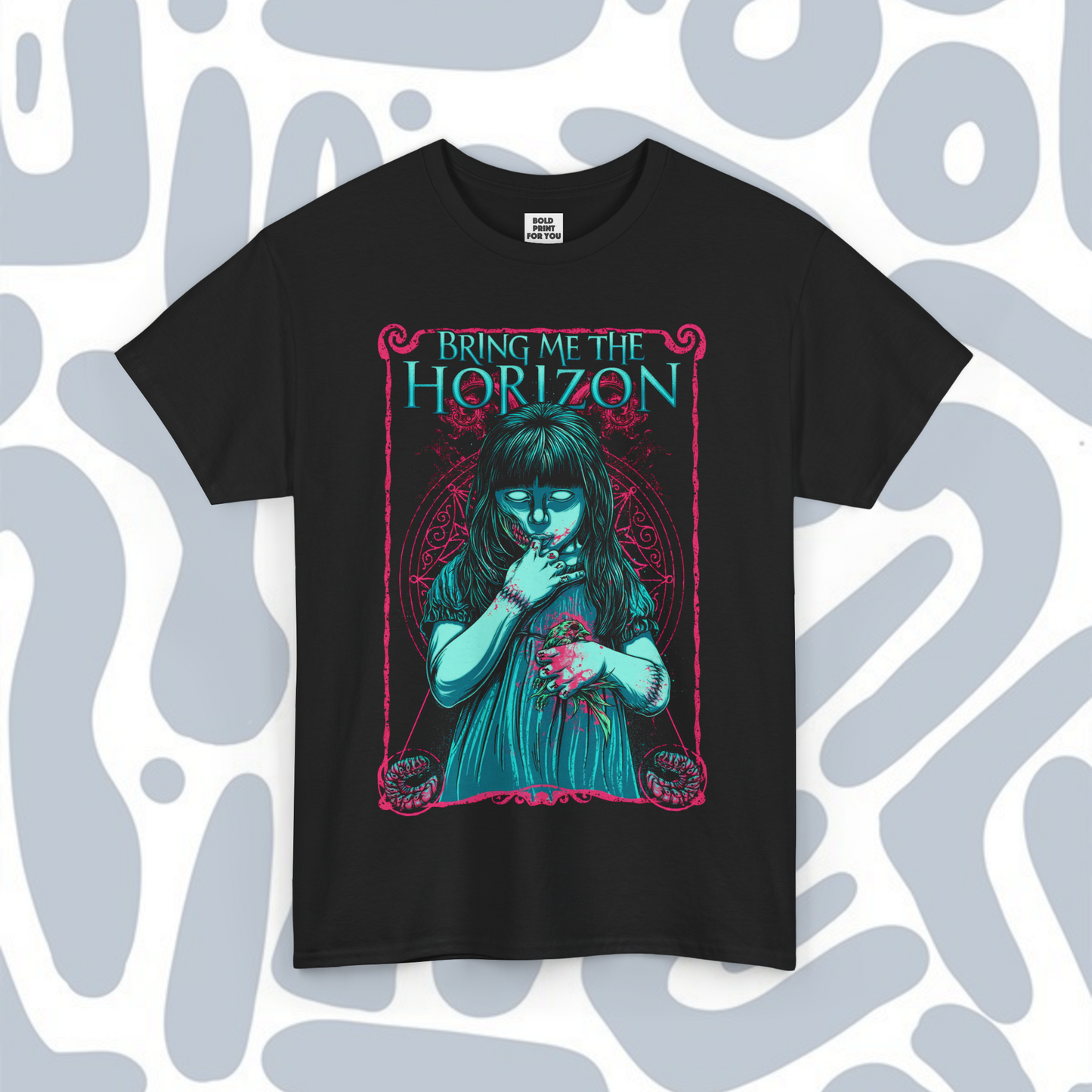 BRING ME THE HORIZON (art 4) T-Shirt, Metal Unisex tee