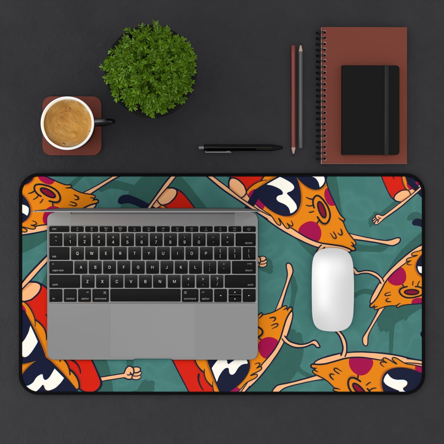 Cool Pizza Desk Mat