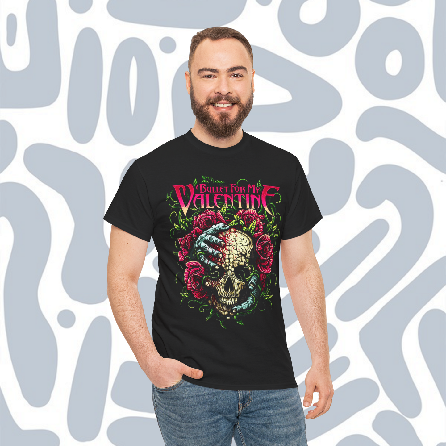 BULLET FOR MY VALENTINE (art 5) T-Shirt, Unisex Metal Merch