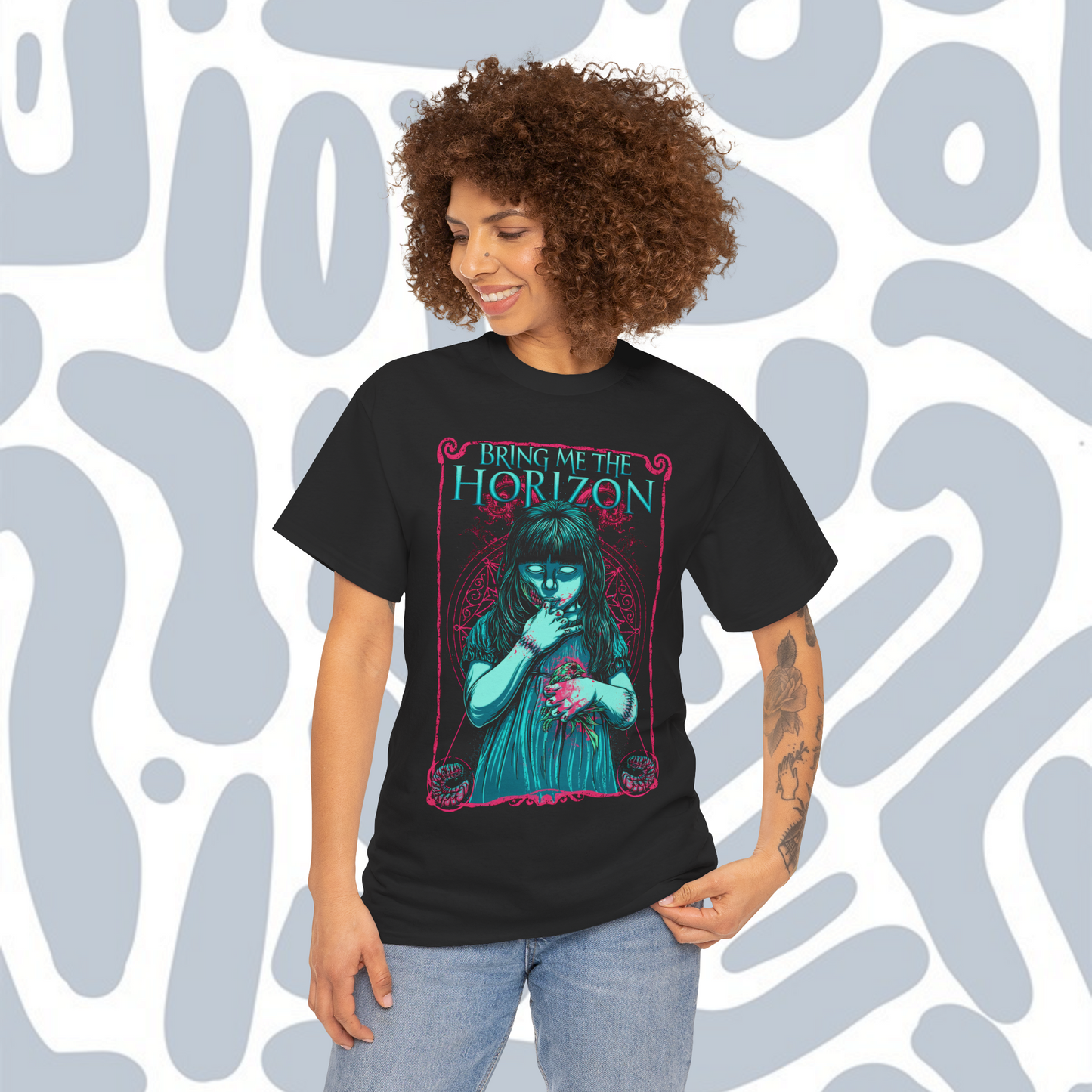 BRING ME THE HORIZON (art 4) T-Shirt, Metal Unisex tee