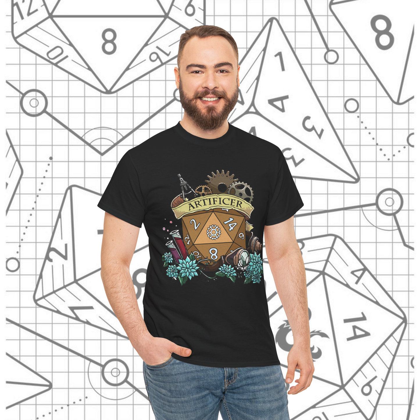 DND Artificer T-Shirt, Dungeons & Dragons Unisex tee