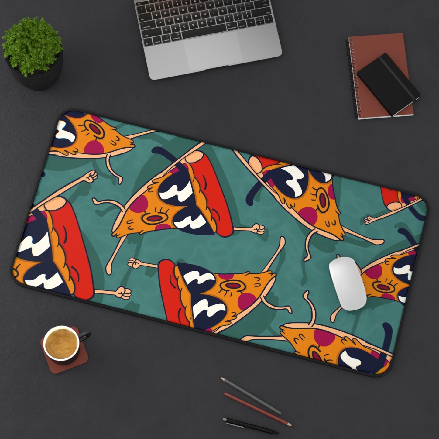 Cool Pizza Desk Mat