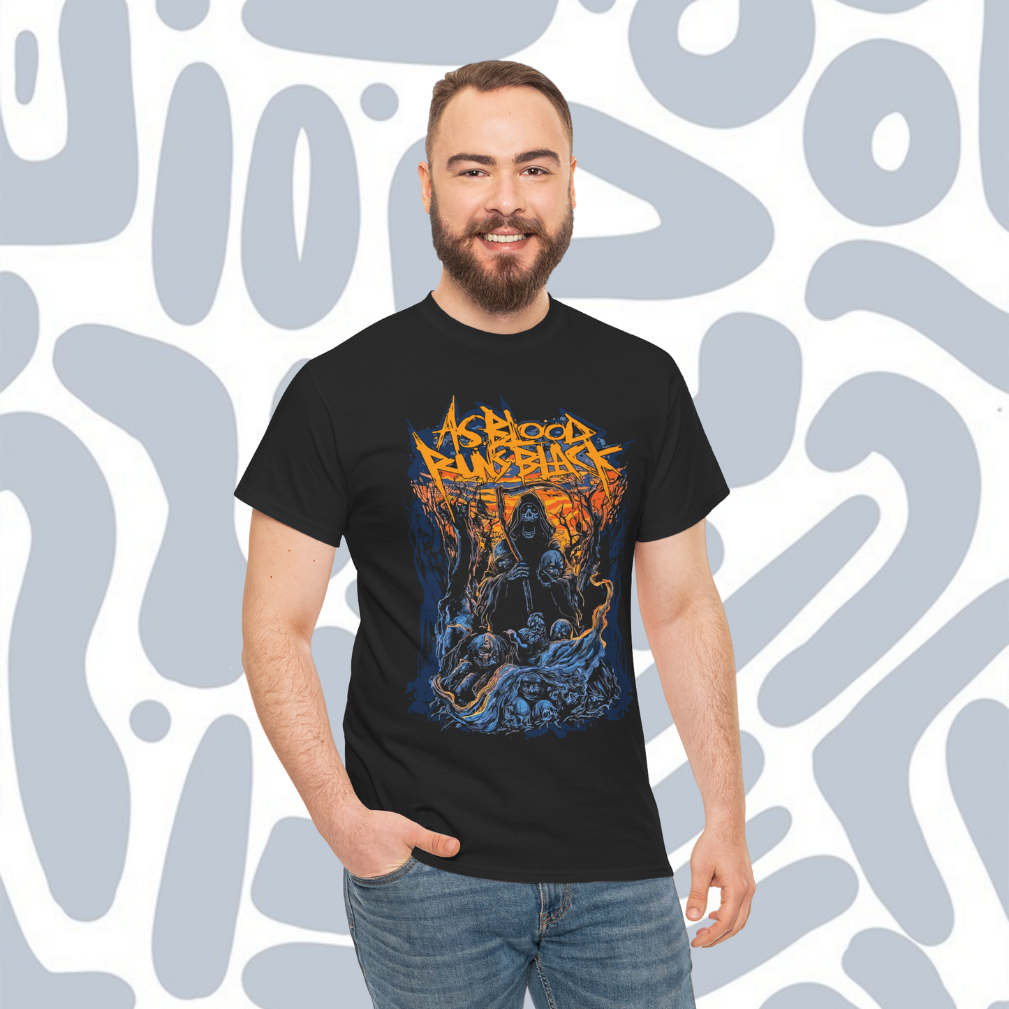 As Blood Runs Black T-Shirt, Deathcore Unisex tee