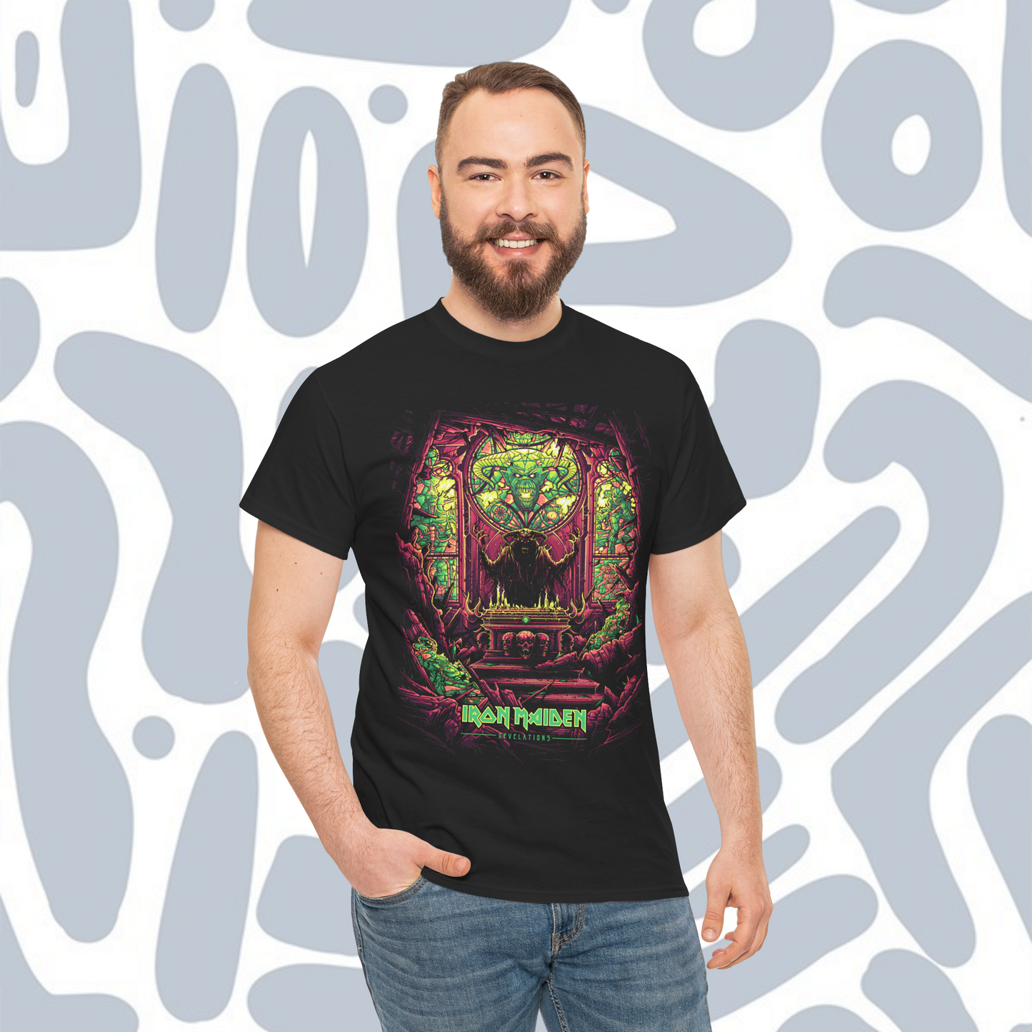 Iron Maiden 1 T-Shirt, Funny Unisex tee