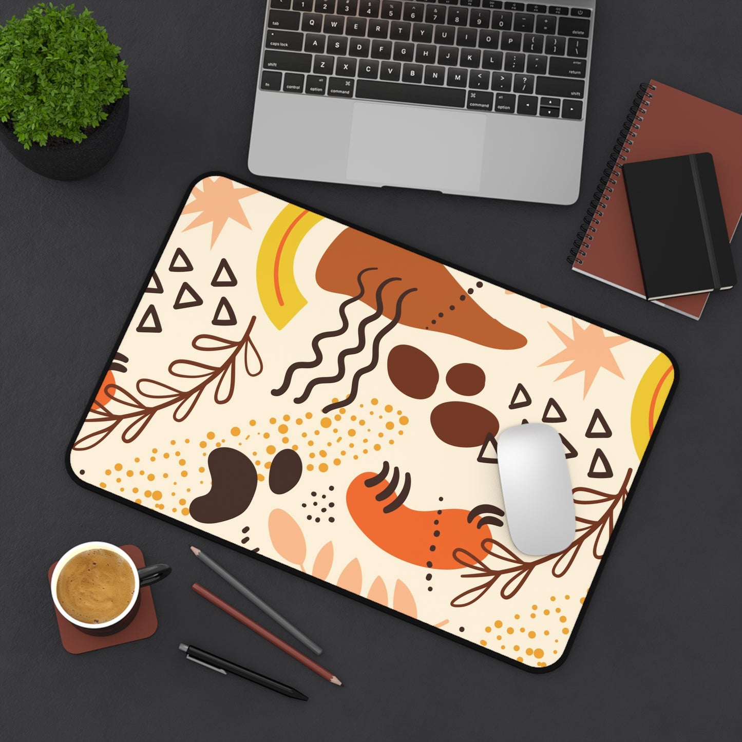 Organic abstract Desk Mat, gaming mouse mat, mousepad large, XXL deskpad mouse pad
