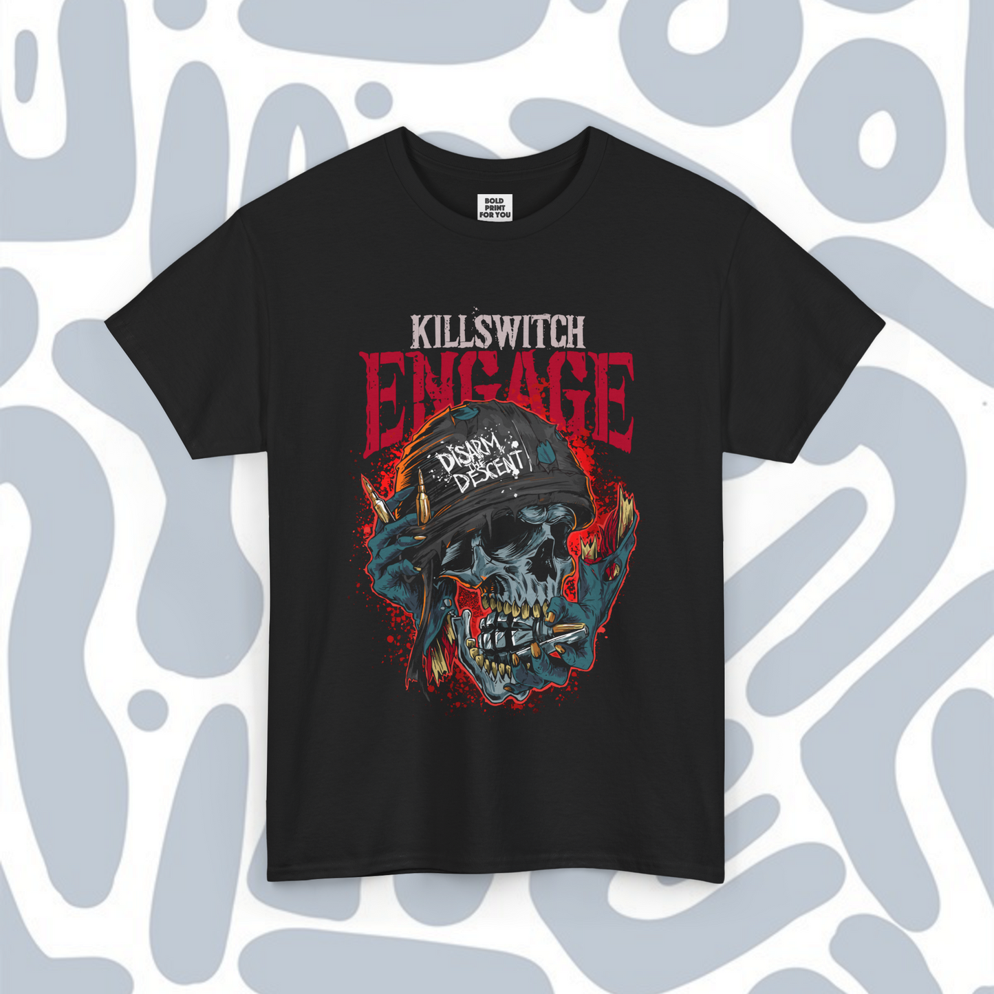 Killswitch Engage 3 T-Shirt, Metal Unisex tee