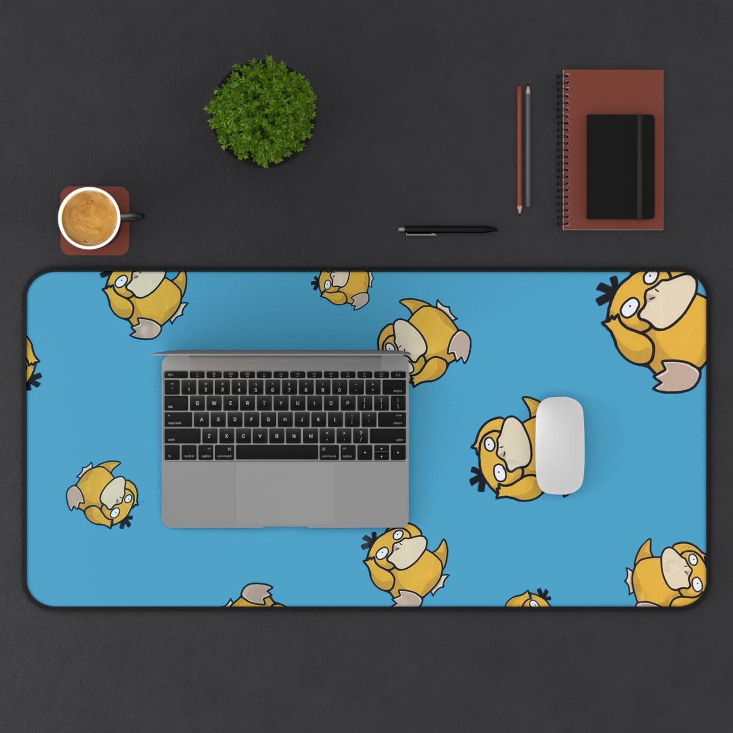 Anime Psyduck Desk Mat