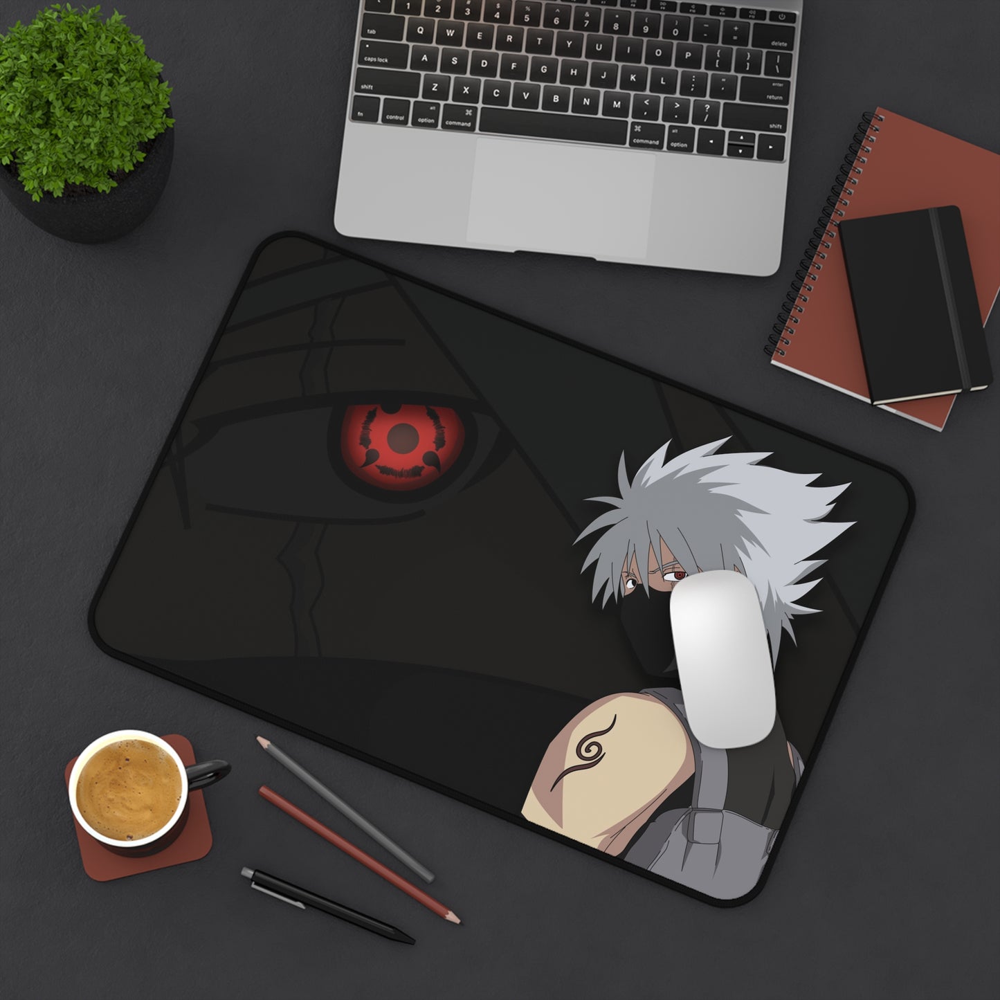 Kakashi Sharingan Desk Mat