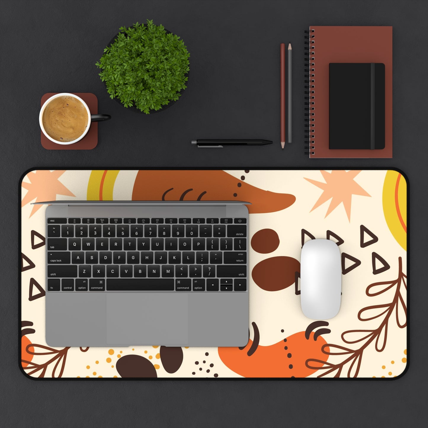 Organic abstract Desk Mat, gaming mouse mat, mousepad large, XXL deskpad mouse pad