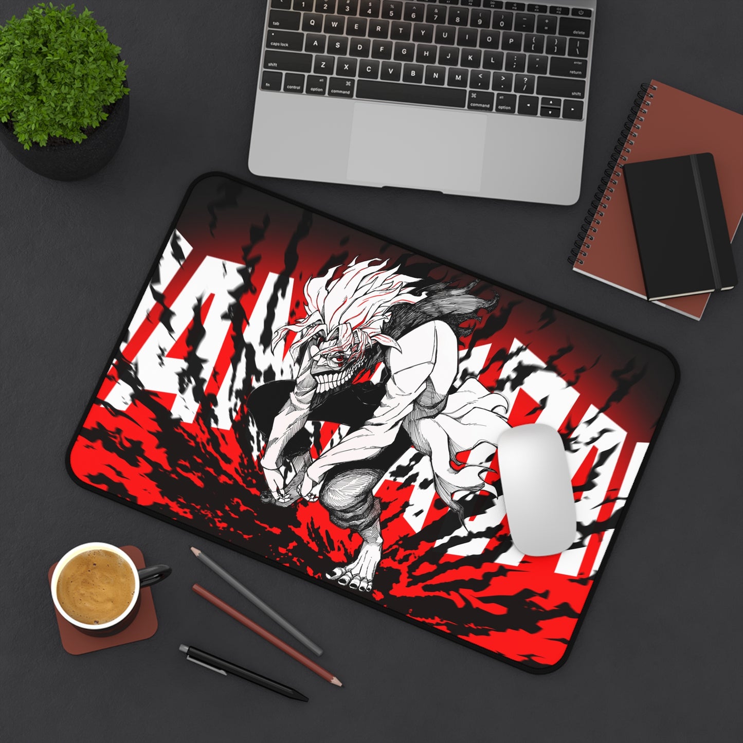 Anime Dandadan Ken Takakura Red Gaming Desk Mat