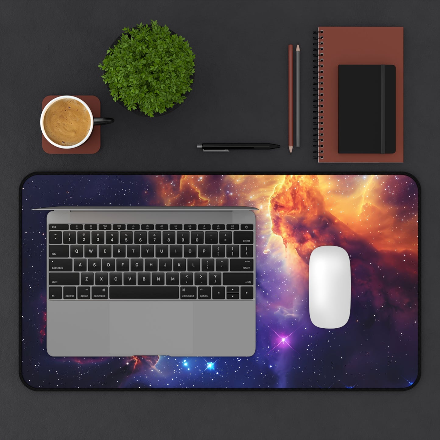 Galaxy Cosmic Desk Mat