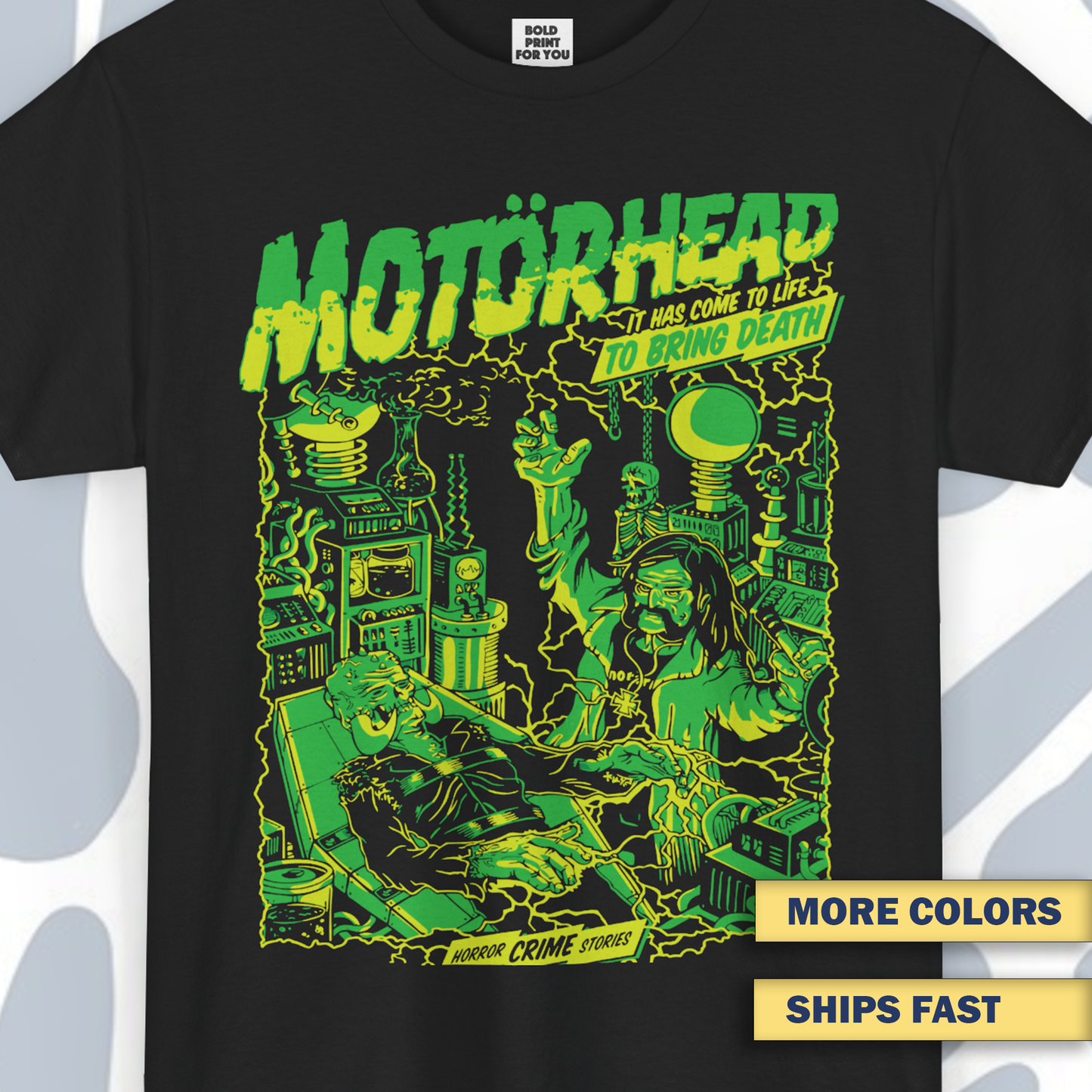MOTORHEAD 1 T-Shirt, Metal Unisex tee