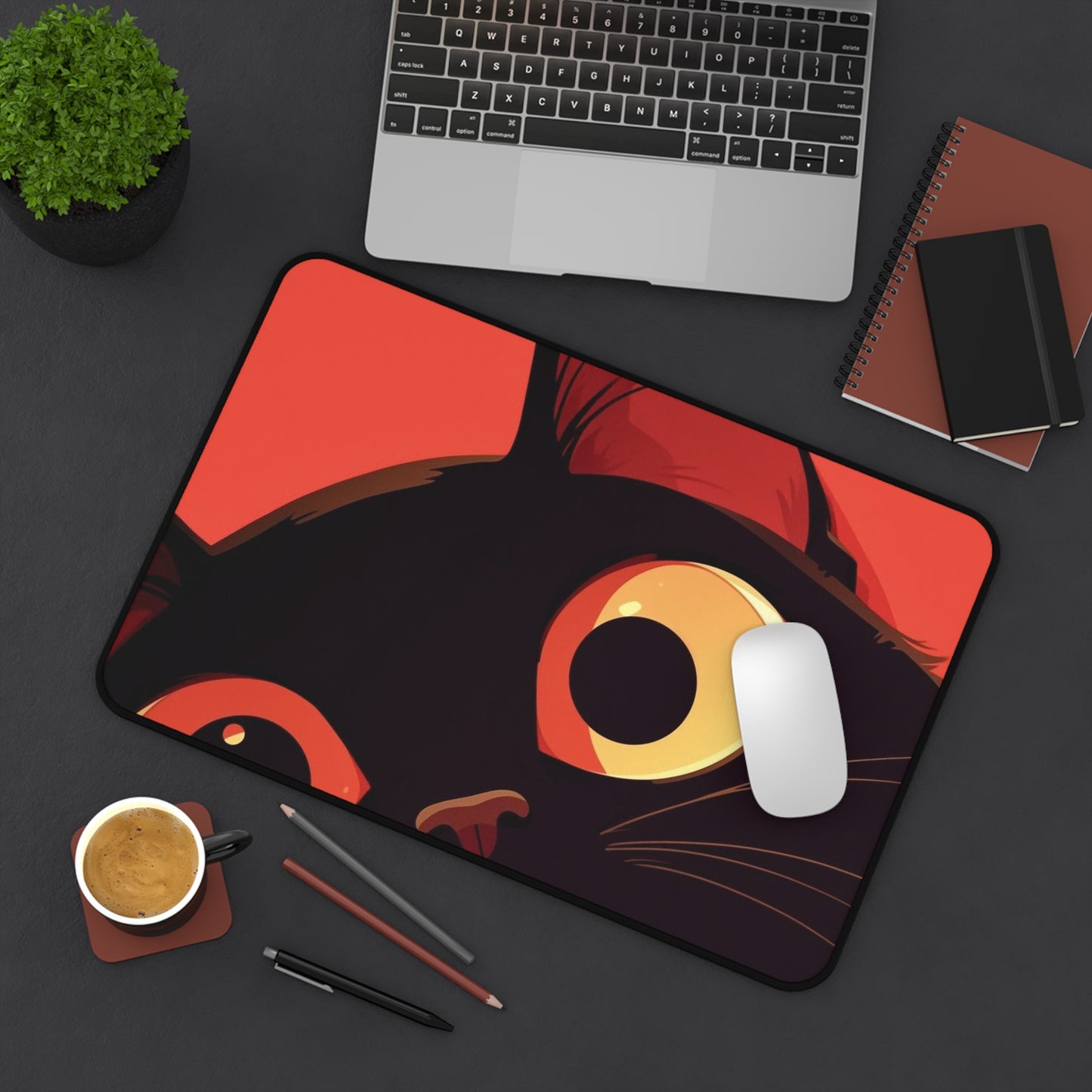 Cute Kitty Desk Mat