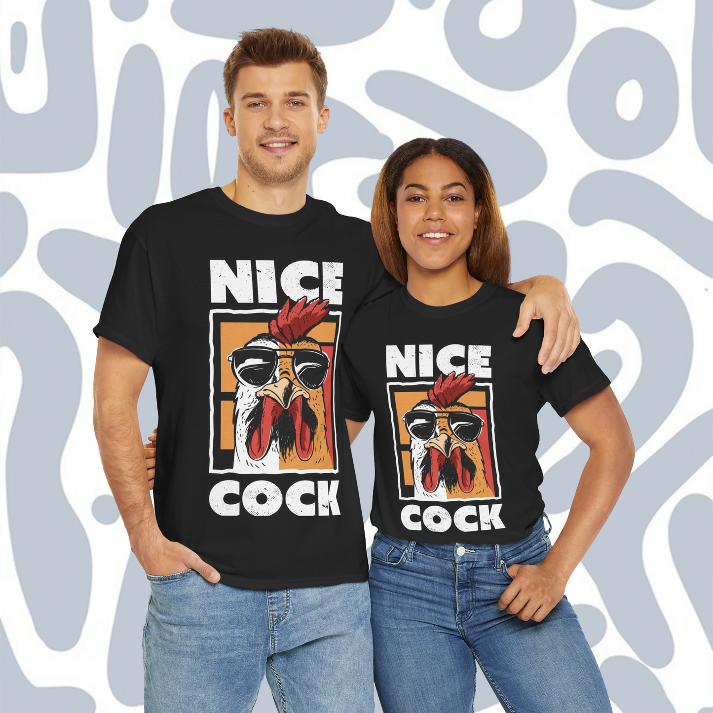 Nice Cock T-Shirt, Funny Unisex tee